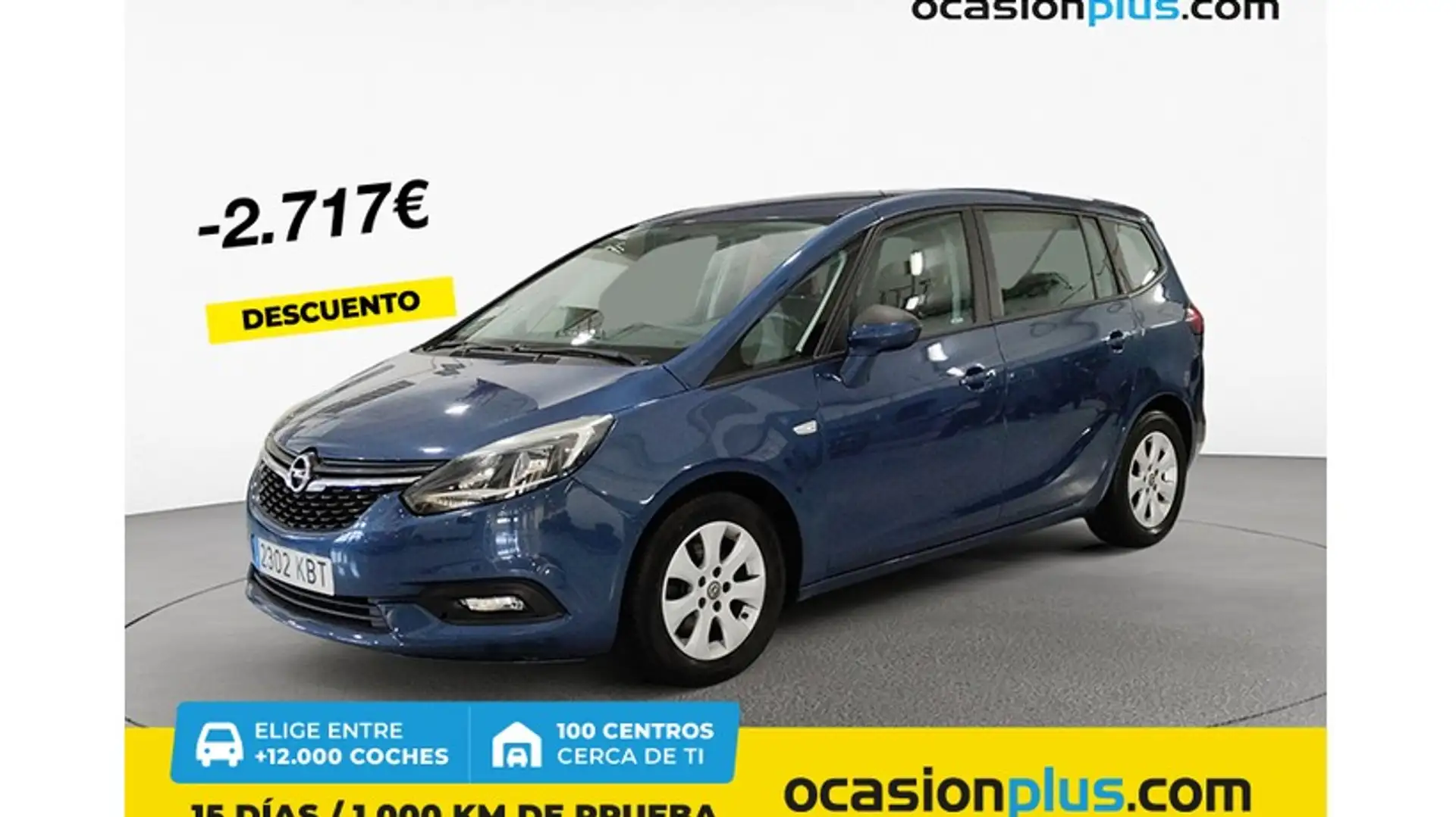 Opel Zafira 1.4 T S/S Selective 140 Blauw - 1