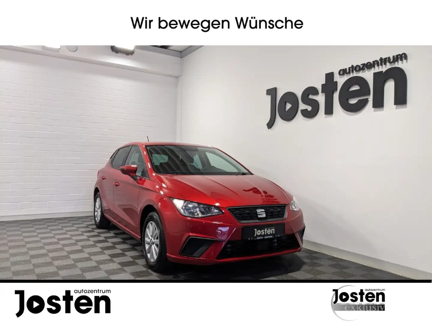 SEAT Ibiza Style 1.0 TSI DSG SHZ DAB PDCv+h KAM Rouge - 1