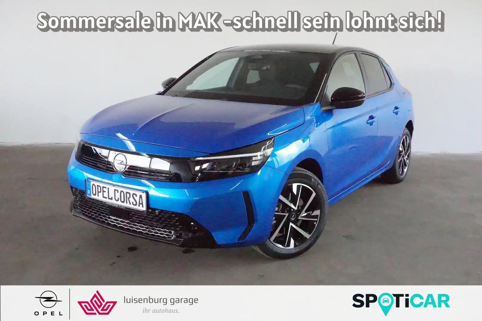 Opel Corsa YES 1.2 Turbo SHZ PDC DAB LED Blau - 1