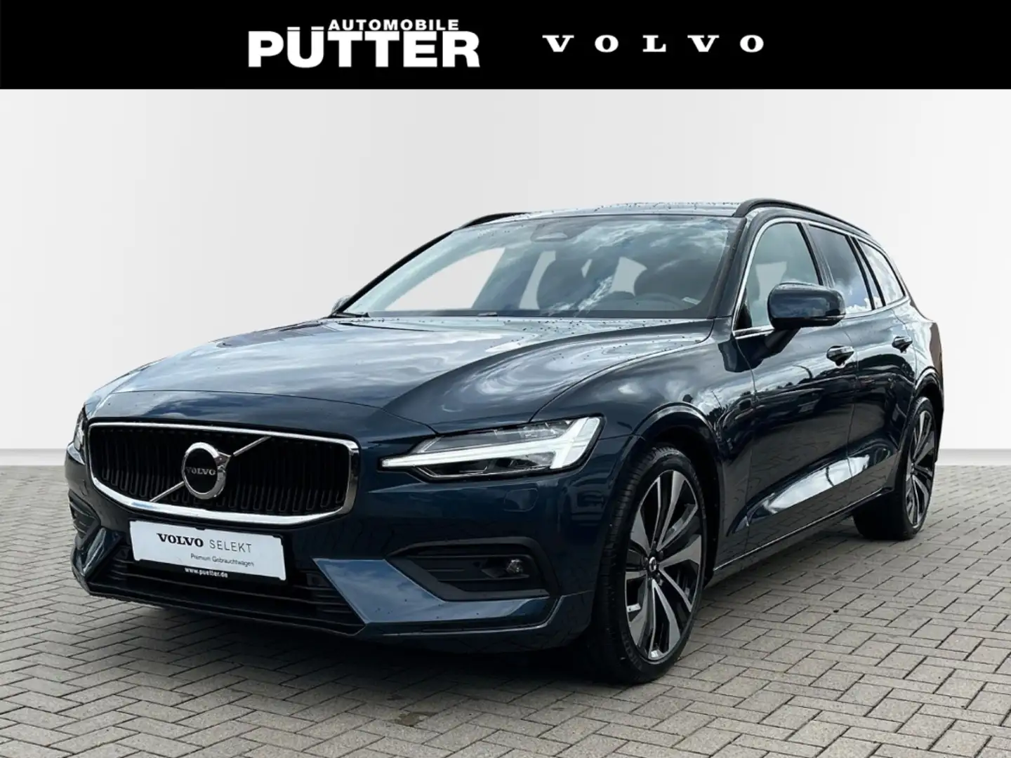 Volvo V60 B4 Benzin Core 19'' ACC DAB Harman Leder Beheizb. Blau - 1