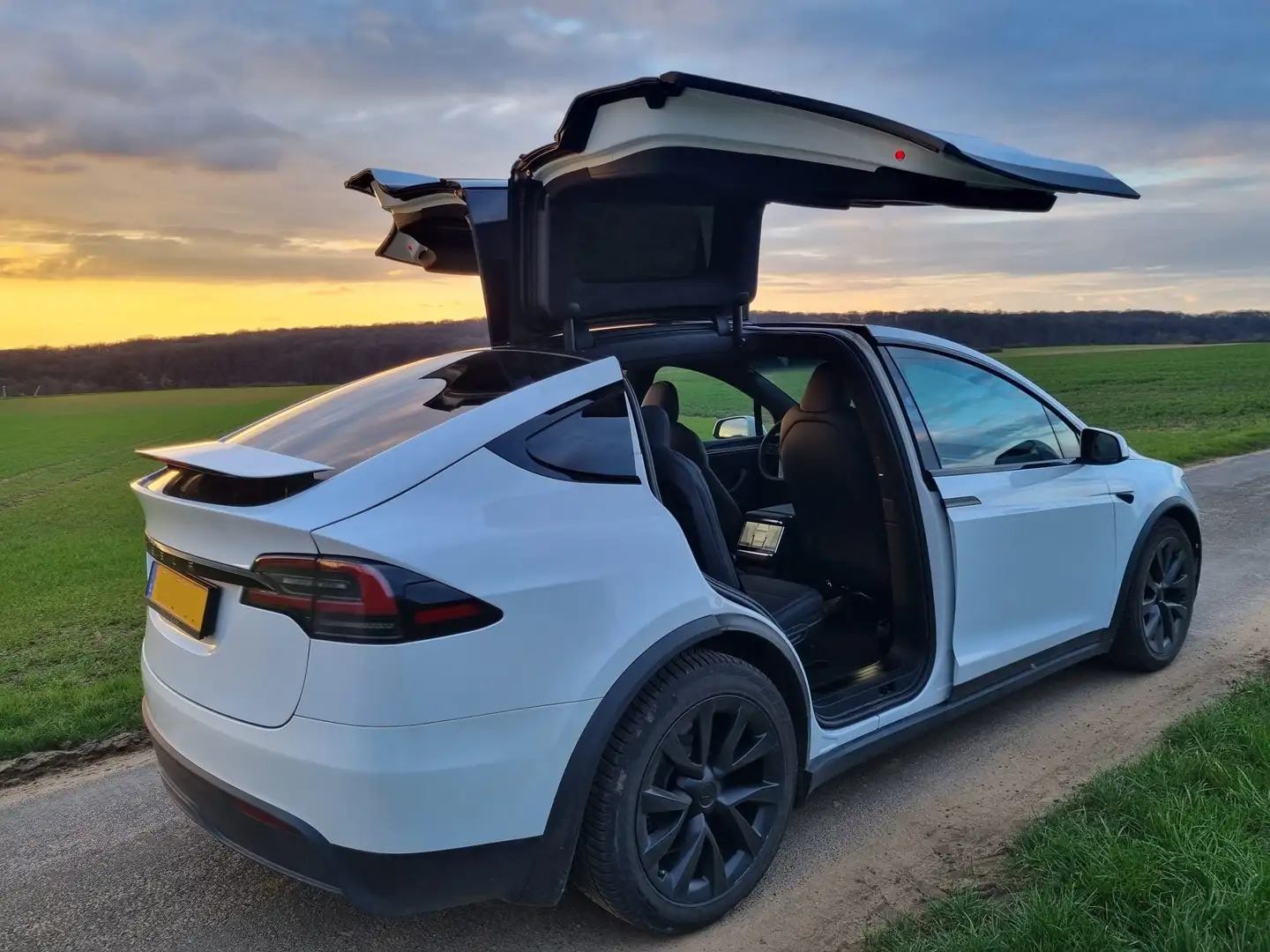 Tesla Model X Weiß - 2