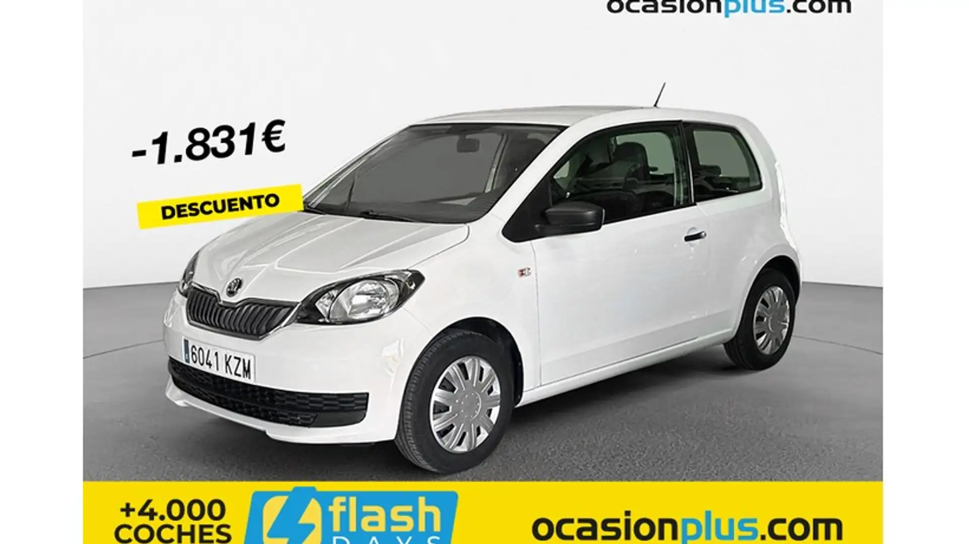 Skoda Citigo 1.0 MPI Active 44kW Blanco - 1