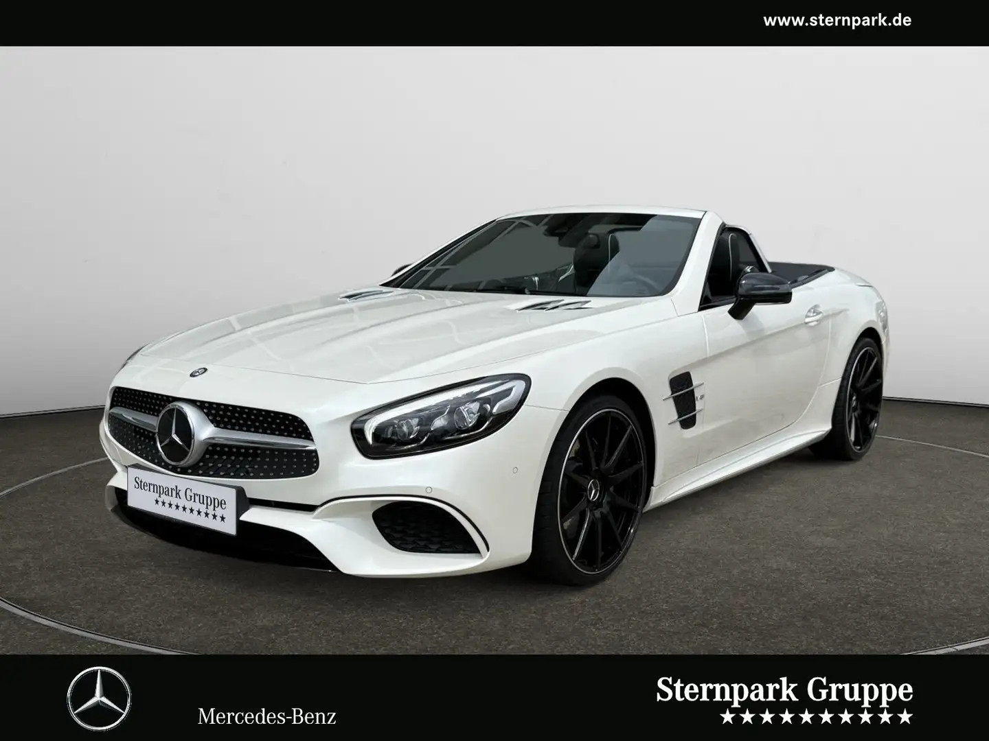 Mercedes-Benz SL 500 SL 500 AMG DESIGNO+Pano.+ABC+MASSAGE+Night+LED+ Blanc - 1