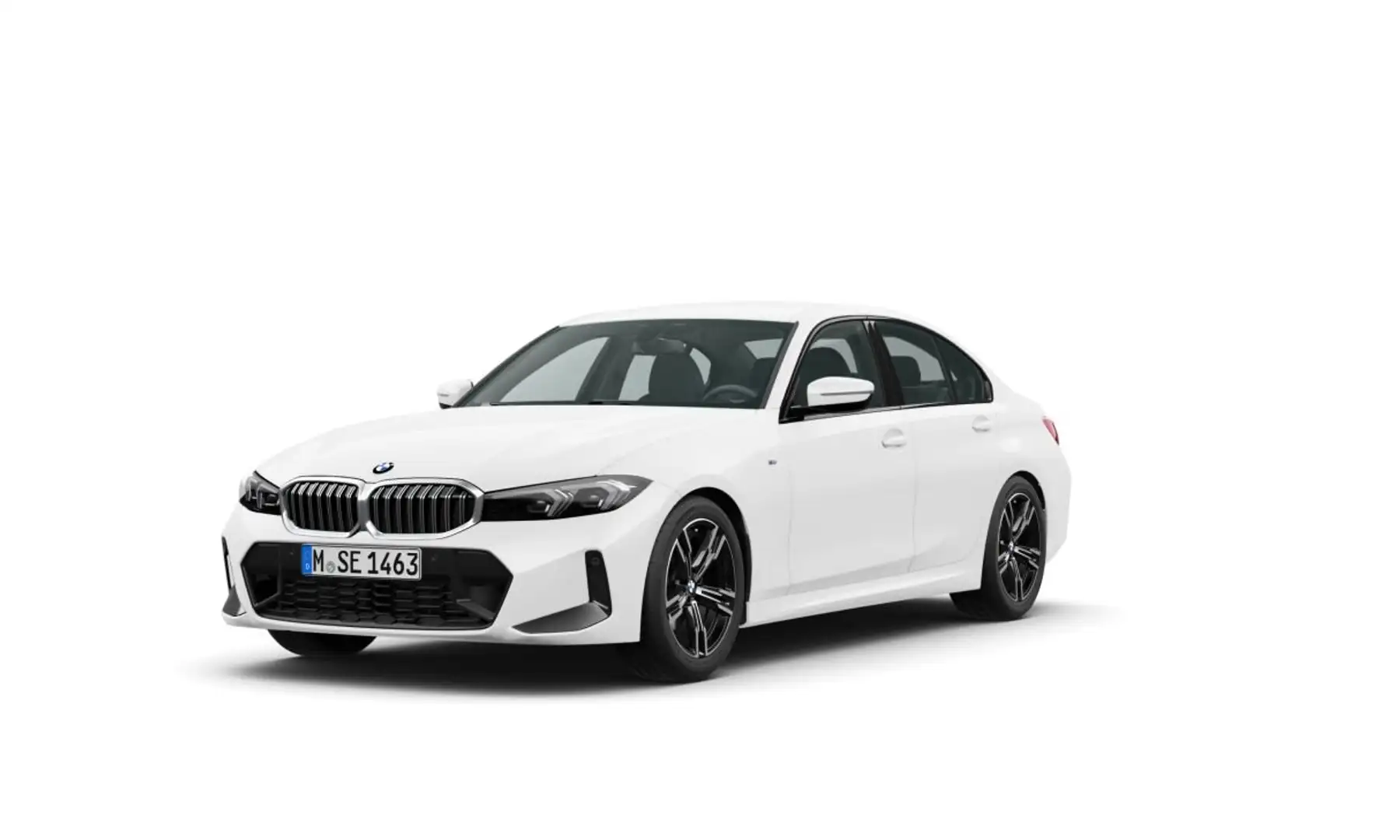 BMW 318 318i berline M sport Limited Edition 348€/mois Blanc - 1