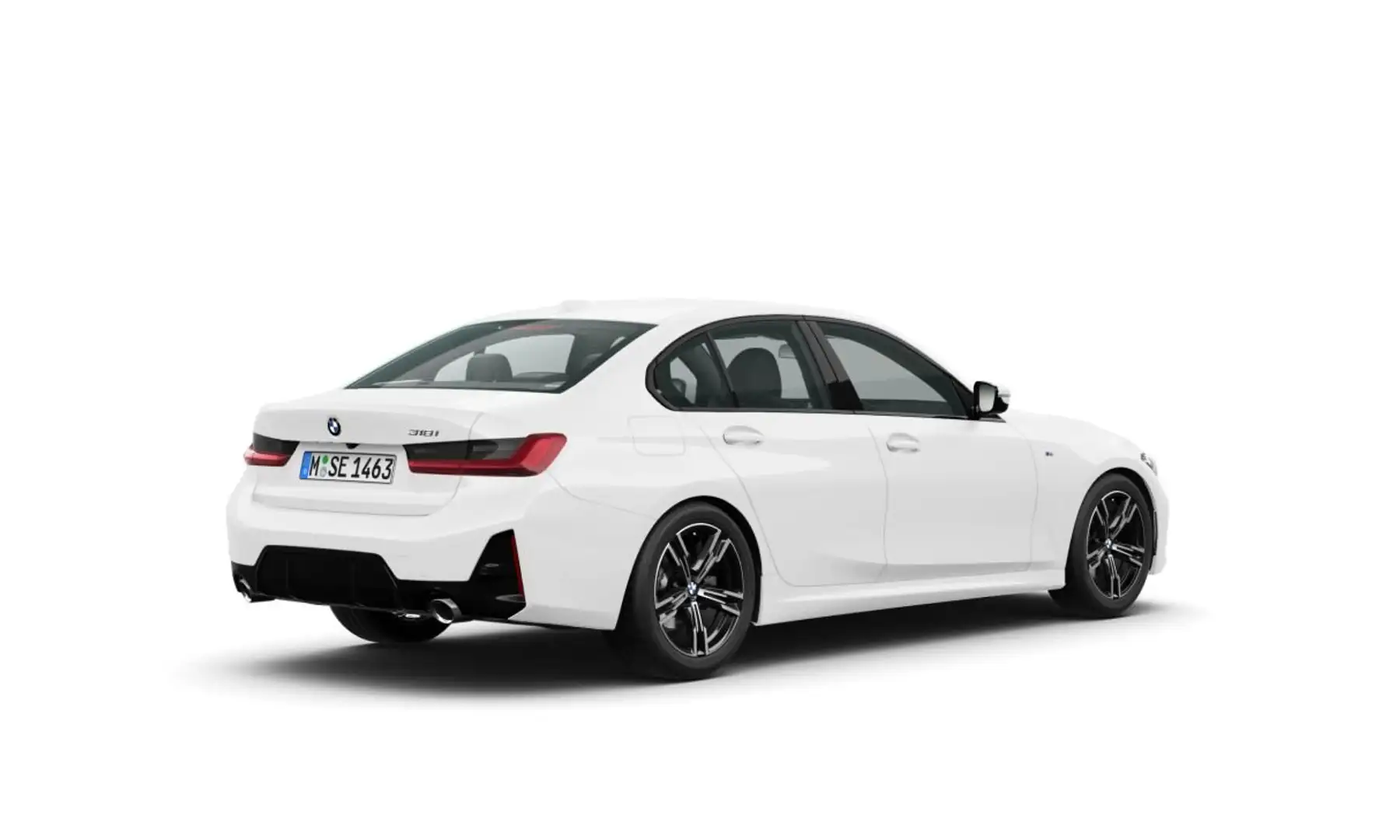 BMW 318 318i berline M sport Limited Edition 348€/mois Blanc - 2