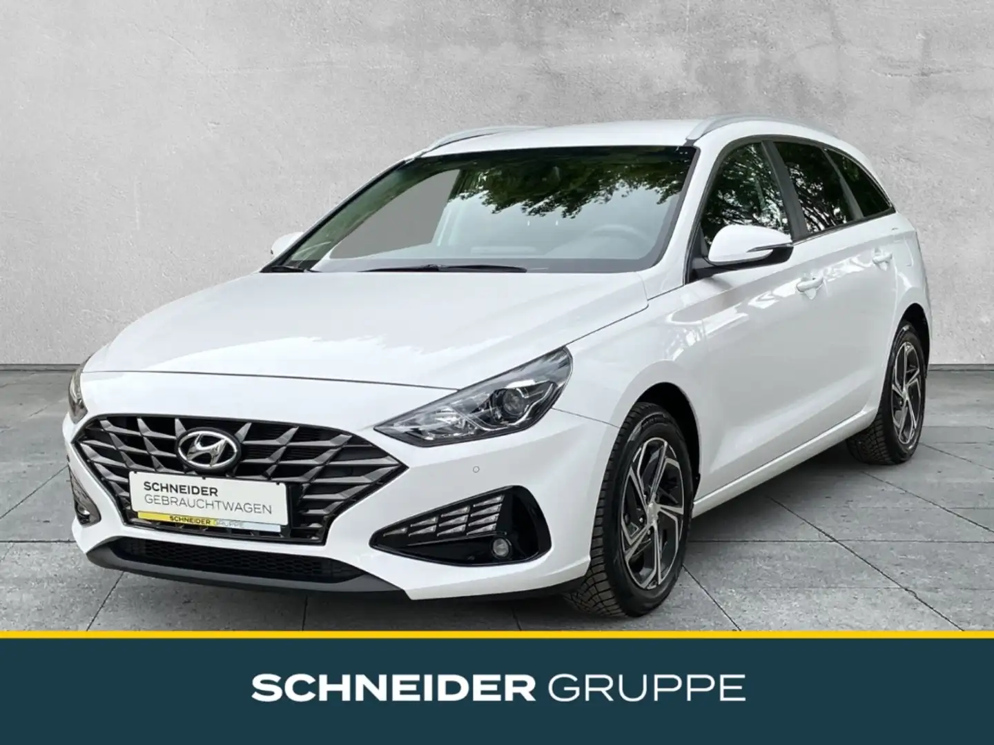 Hyundai i30 cw 1.0 T-GDI KAMERA+DAB+APP+TEMPOMAT Weiß - 1