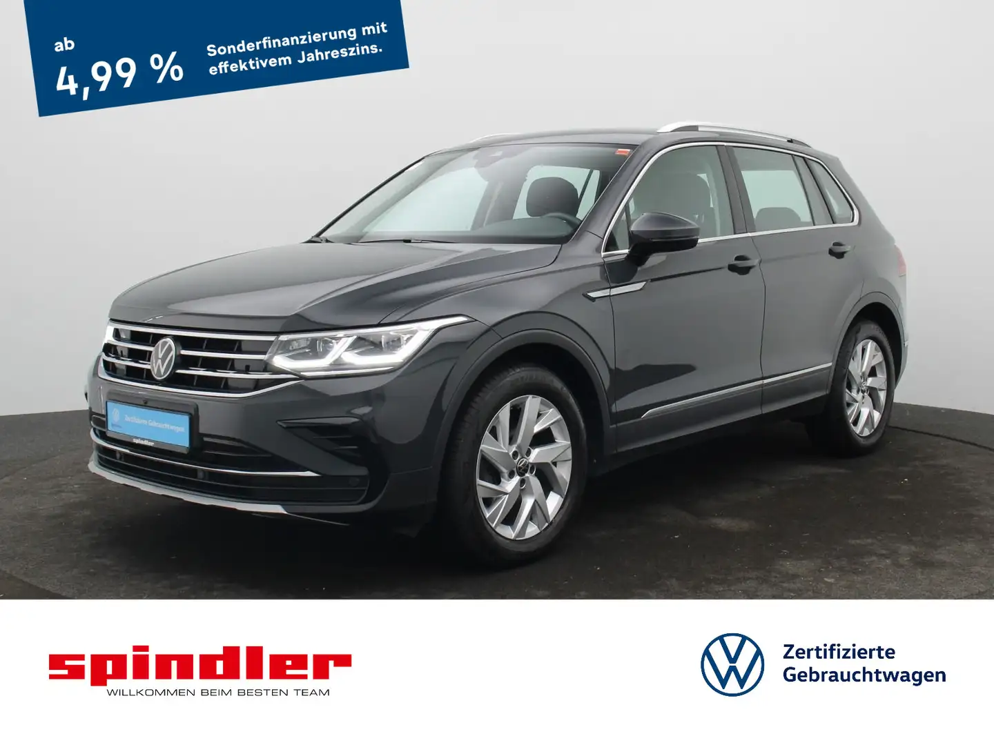 Volkswagen Tiguan Elegance 2.0 TDI DSG / Matrix, 360°Kamera Gris - 1
