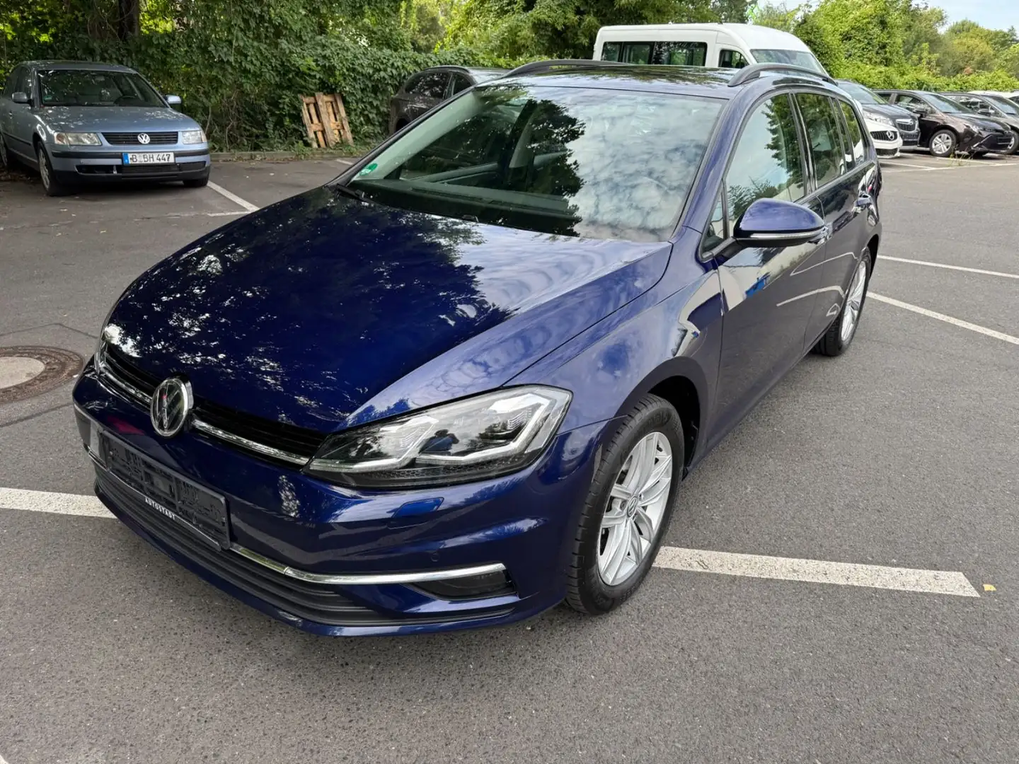 Volkswagen Golf VII Variant Comfortline LED-ACC-Navi Bleu - 1