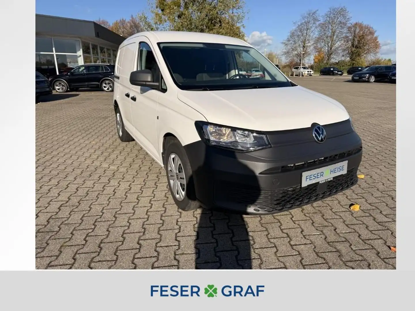 Volkswagen Caddy Cargo 1.5 TSI EcoProfi AHK*Klima*Bluetooth*DAB+*Pa Weiß - 1