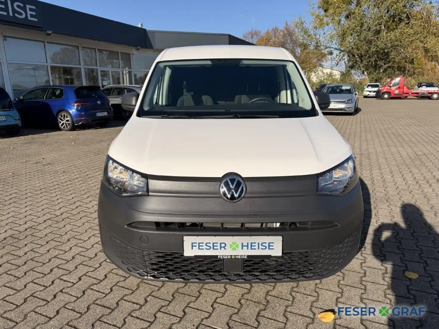 Volkswagen Caddy Cargo 1.5 TSI EcoProfi AHK*Klima*Bluetooth*DAB+*Pa Weiß - 2