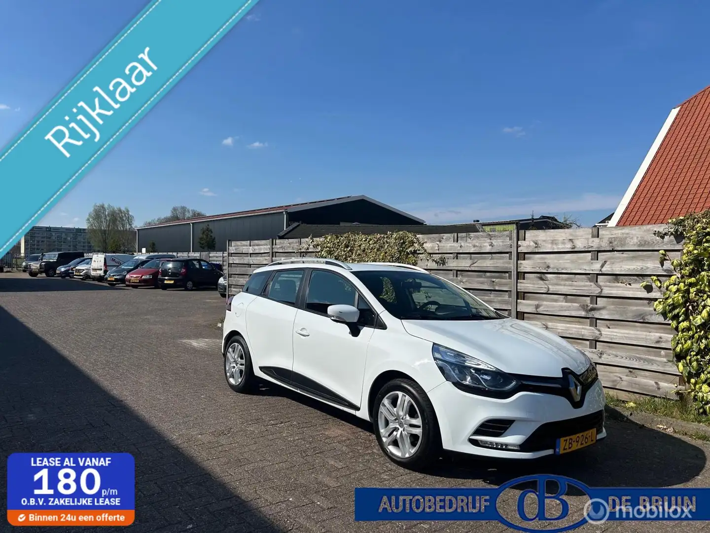 Renault Clio Estate 0.9 TCe Zen Navigatie Blanco - 1