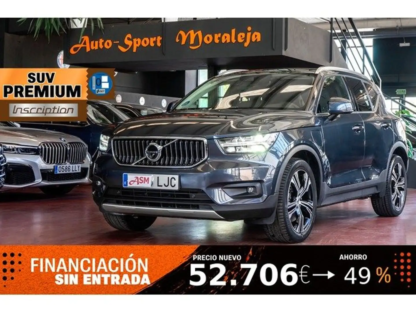 Volvo XC40 T5 Recharge Inscription Aut. Azul - 1