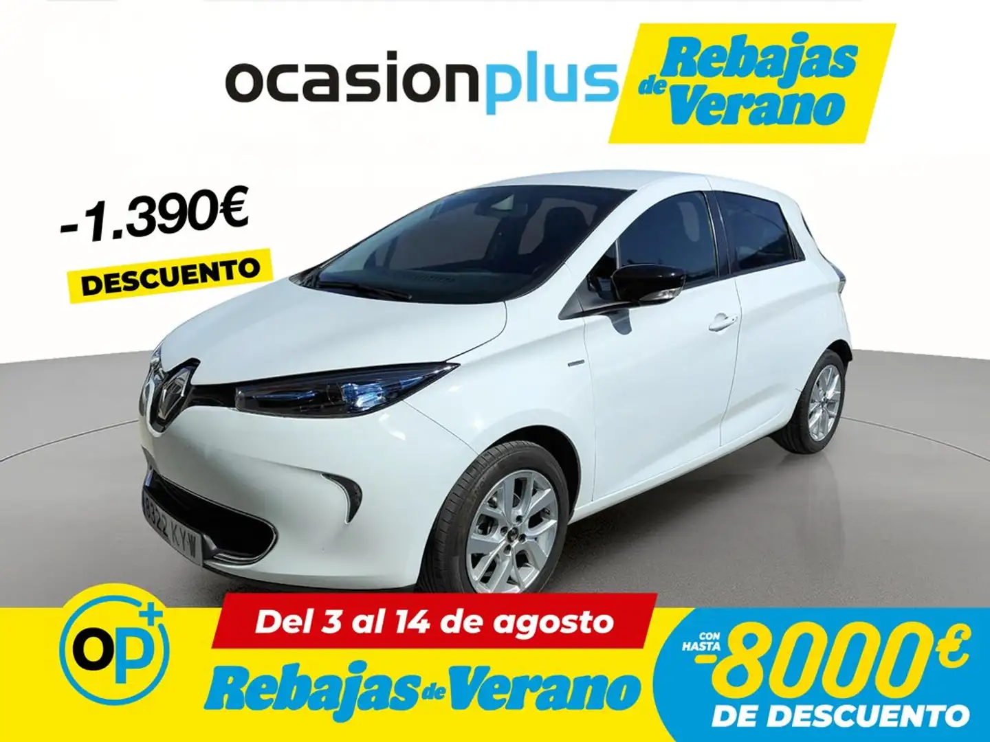 Renault ZOE Limited 40 R110 80kW Blanco - 1