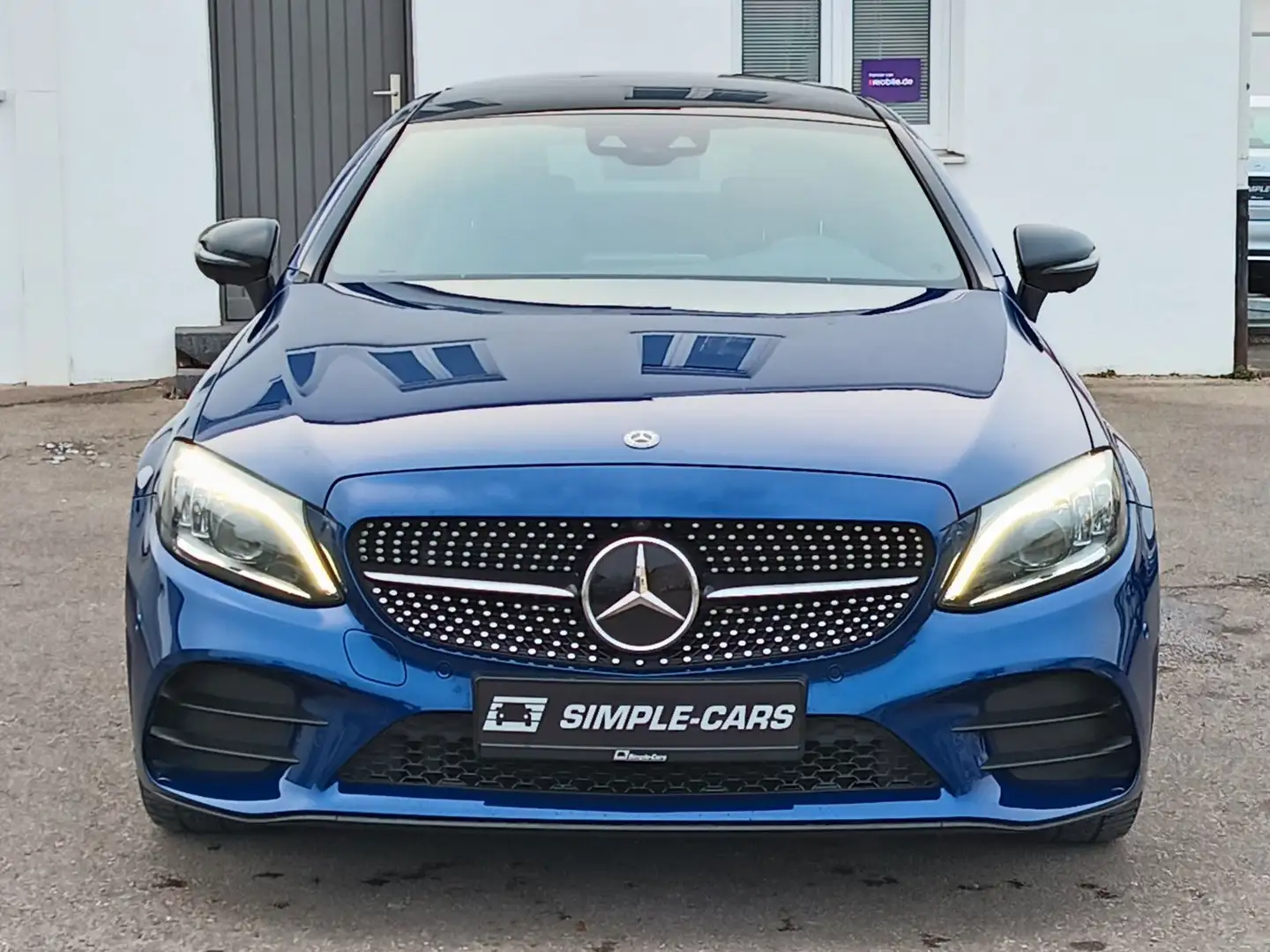 Mercedes-Benz C 400 Coupe 4Matic*AMG*PANO*StandHzg*Burmester* Blau - 2