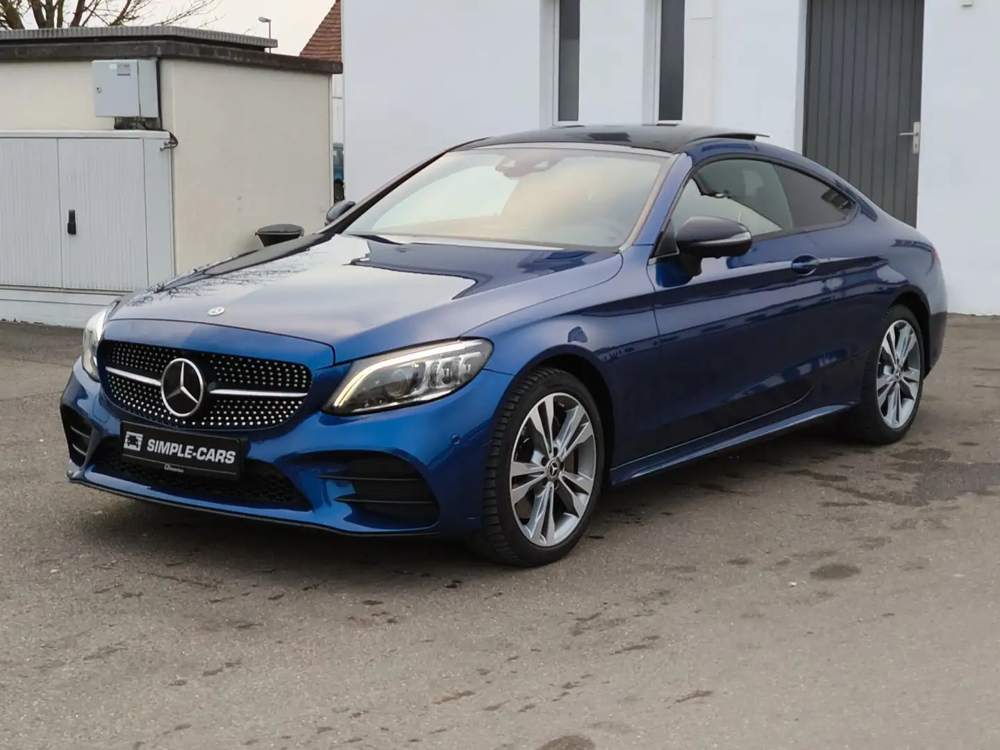 Mercedes-Benz C 400 Coupe 4Matic*AMG*PANO*StandHzg*Burmester* Blau - 1