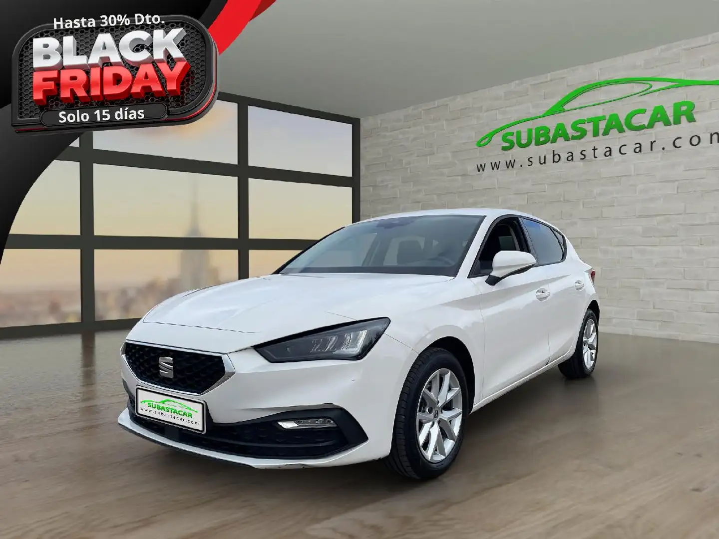 SEAT Leon 2.0 TDI 85kW SS Style Go 5p Blanc - 1