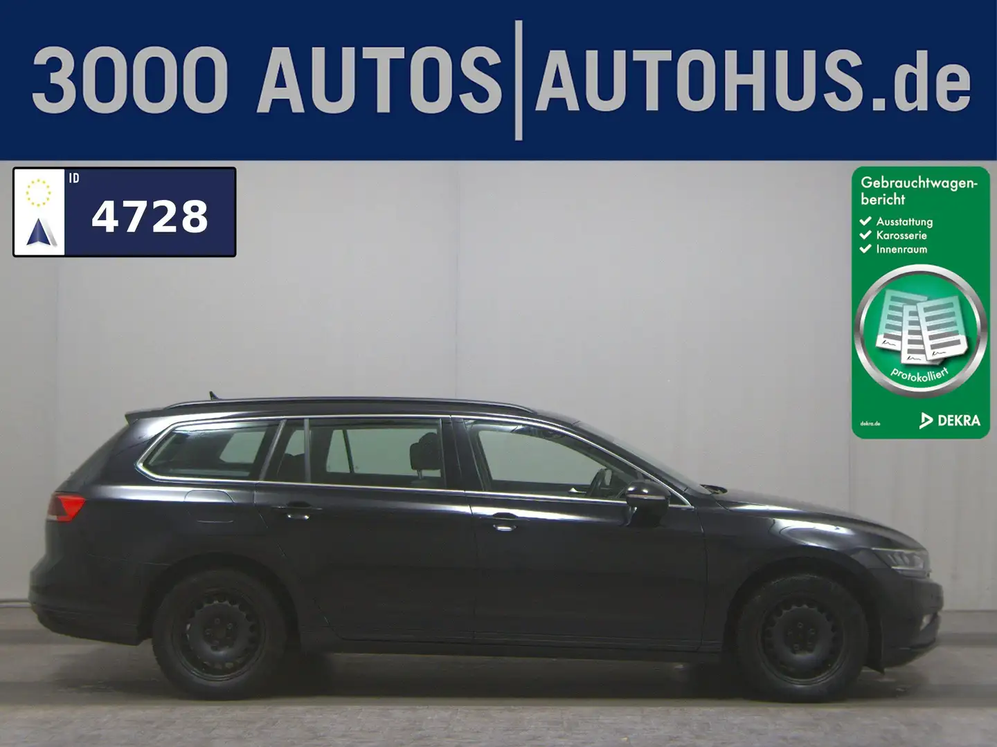 Volkswagen Passat Var. 1.5 TSI Business Navi LED AHK ACC Schwarz - 1