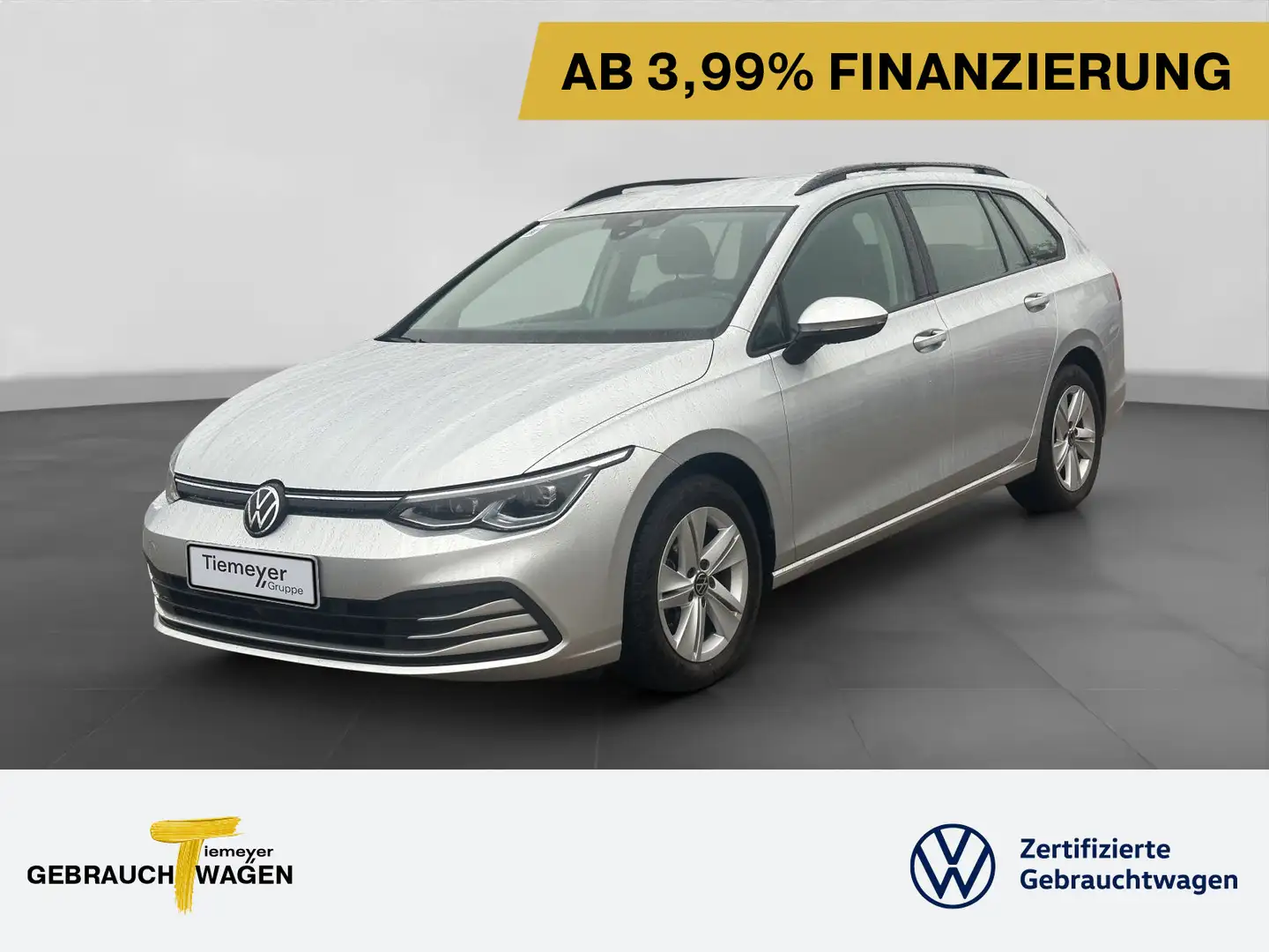 Volkswagen Golf Variant 1.5 TSI DSG LIFE NAVI SITZHEIZ LED+ Silber - 1
