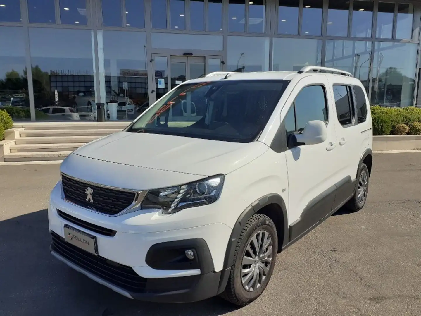 Peugeot Rifter 110 AUTOCARRO N1 5P - GARANZIA-KM CERTIFICATI Bianco - 2