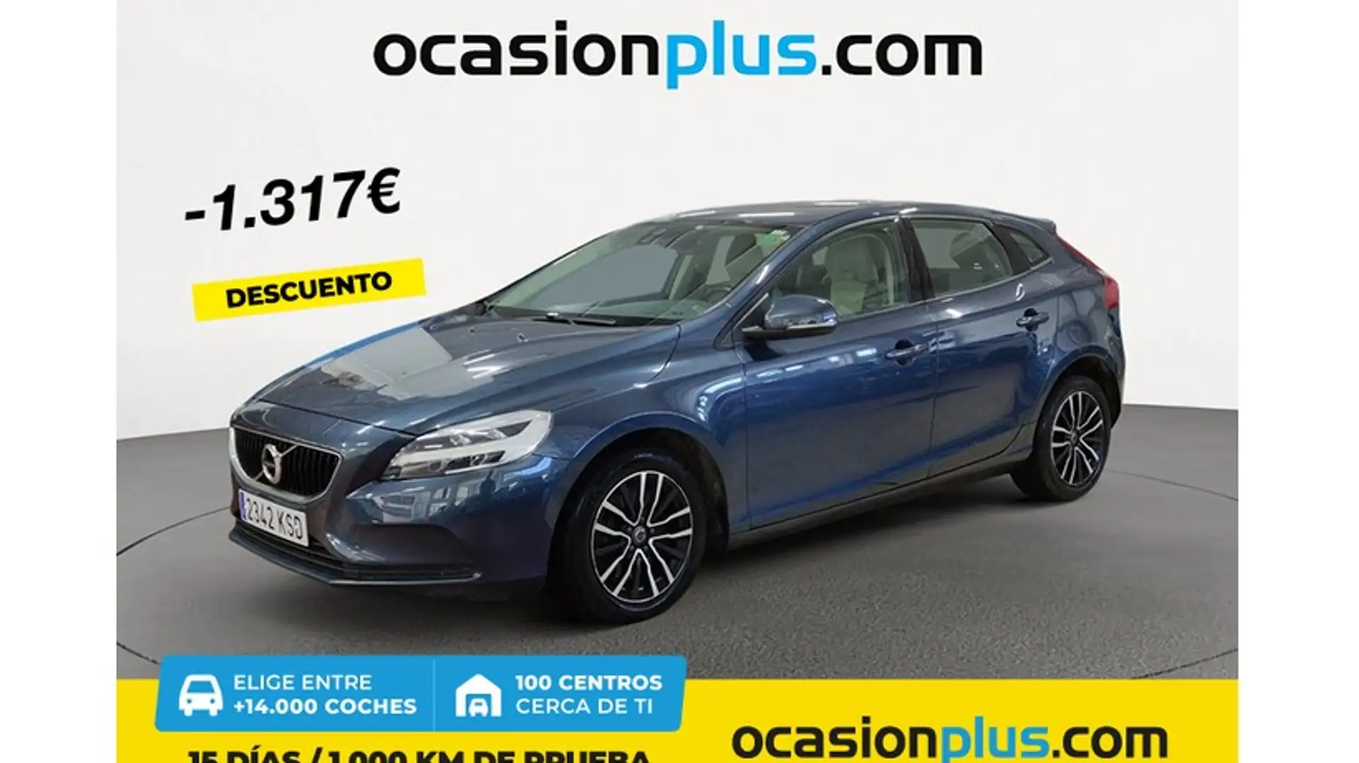 Volvo V40 D3 Momentum Aut. 150 Azul - 1