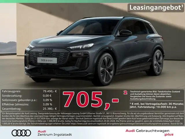 Audi SQ6 e-tron qu Tech pro MATRIX Luft B&O Pano HuD