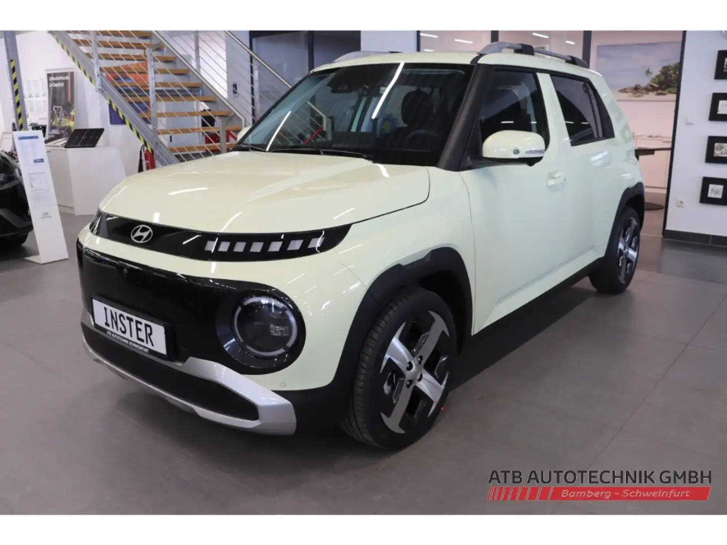 Hyundai Inster 49 kWh Prime 2WD 115PS Navi 360°Kamera Totwinkelas Beige - 2