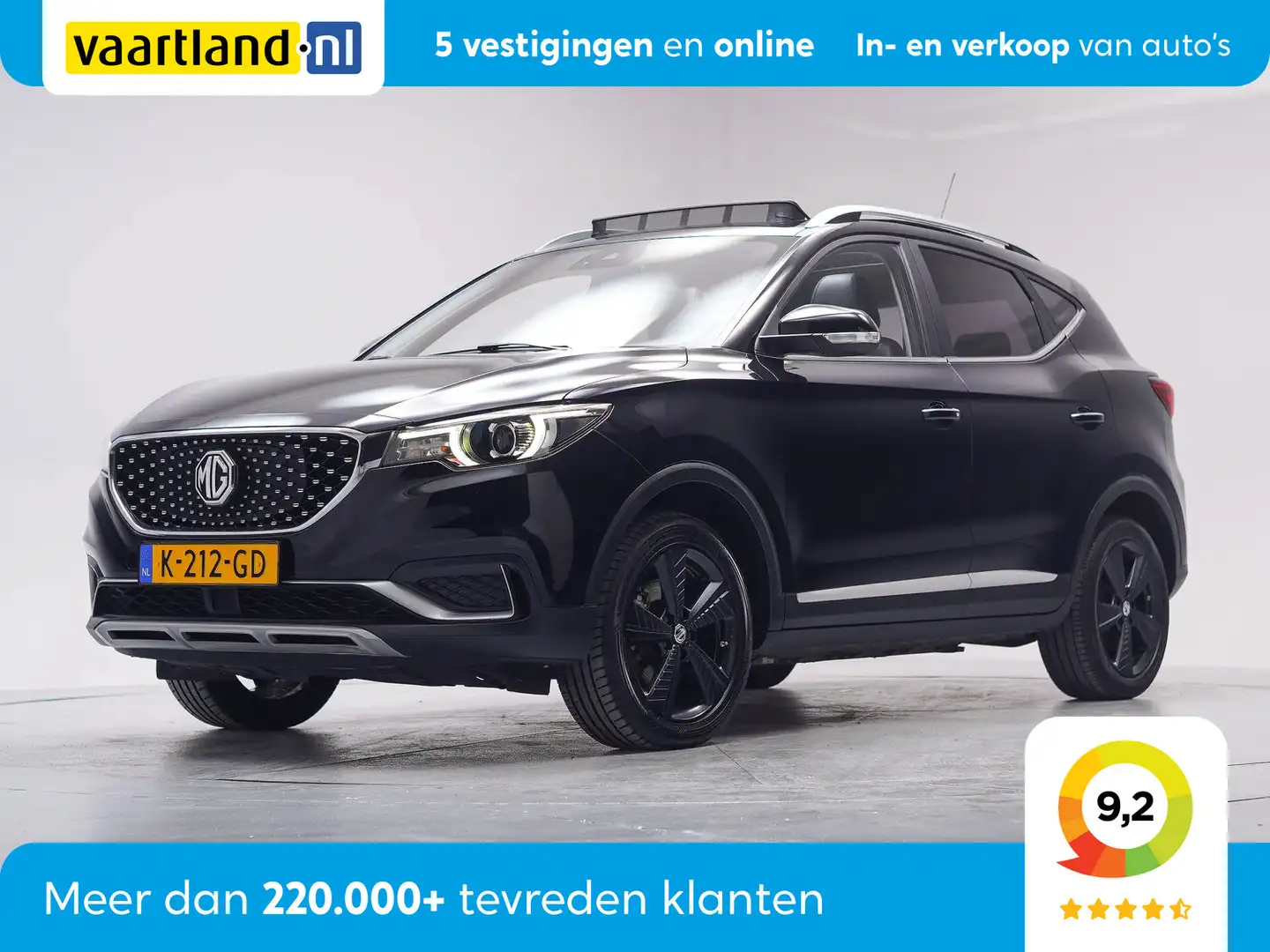MG ZS EV Luxury 48KWh [ Panoramadak Stoelverwarming Trek Schwarz - 1