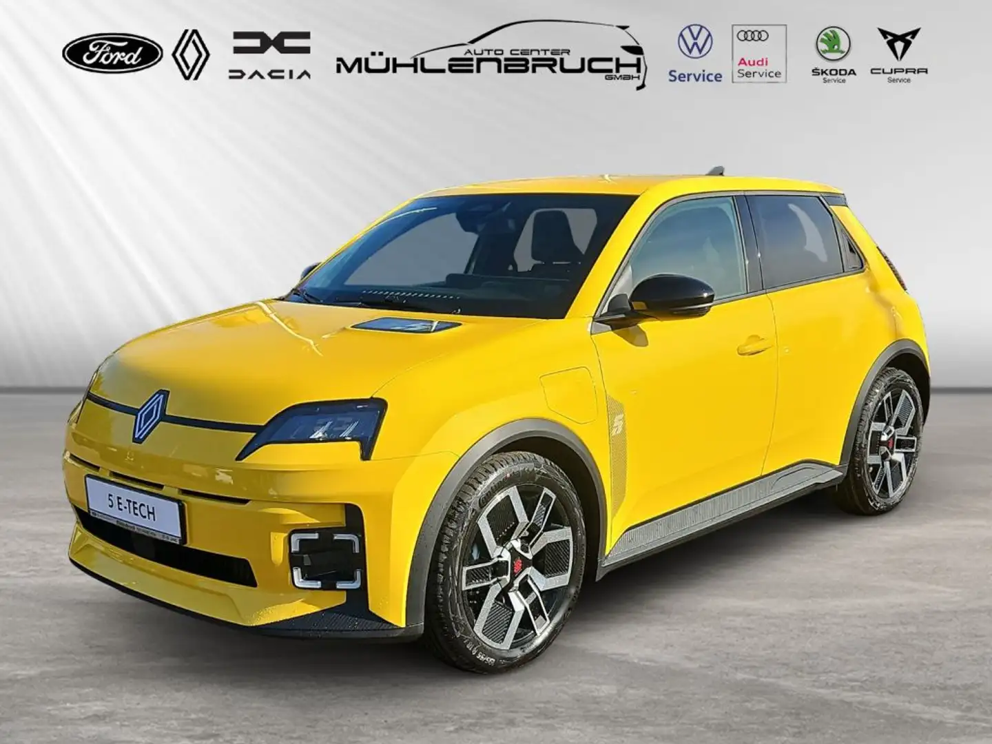 Renault R 5 E-Tech Techno 150 Comfort Range Giallo - 1