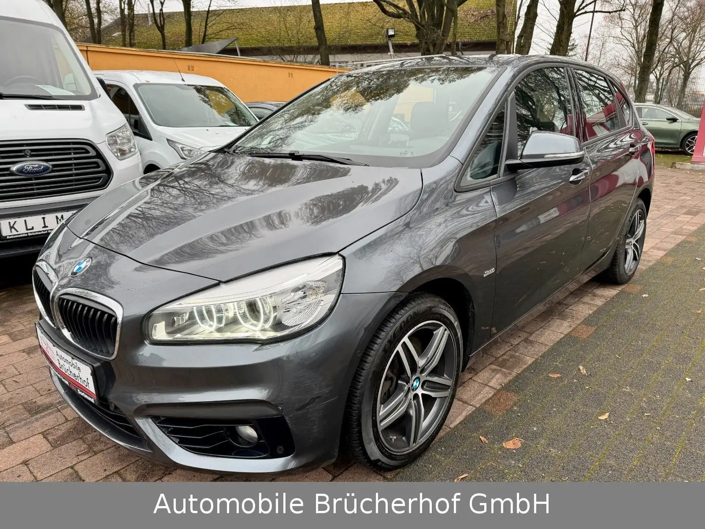 BMW 220 220i AT Sport Line HUD/E-Heck/AHK/Kamera/DA+/Mem Grau - 2