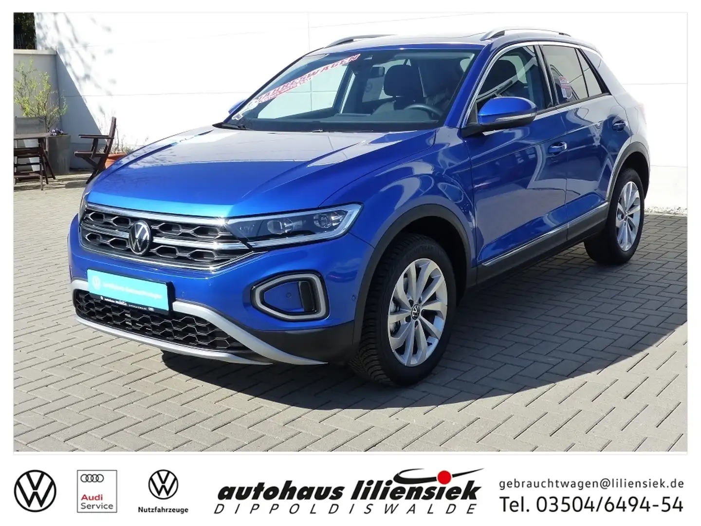 Volkswagen T-Roc 1.5 TSI Style *LED*PDC*ACC* Azul - 1