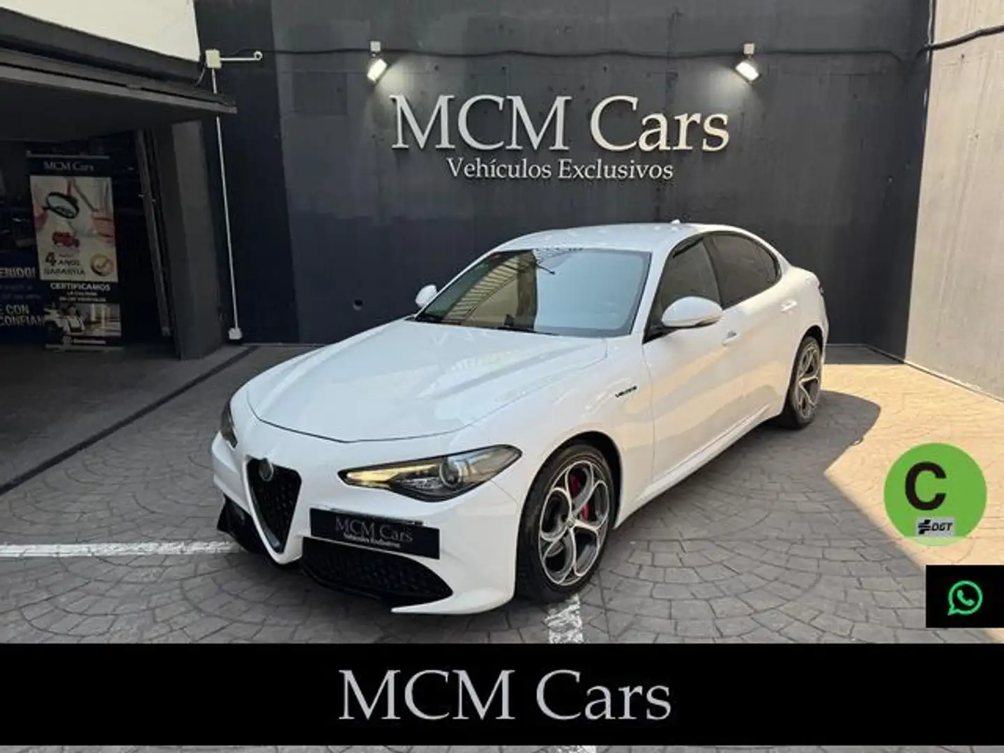 Alfa Romeo Giulia 2.2 Diesel Veloce Q4 Aut. 210 Blanco - 1