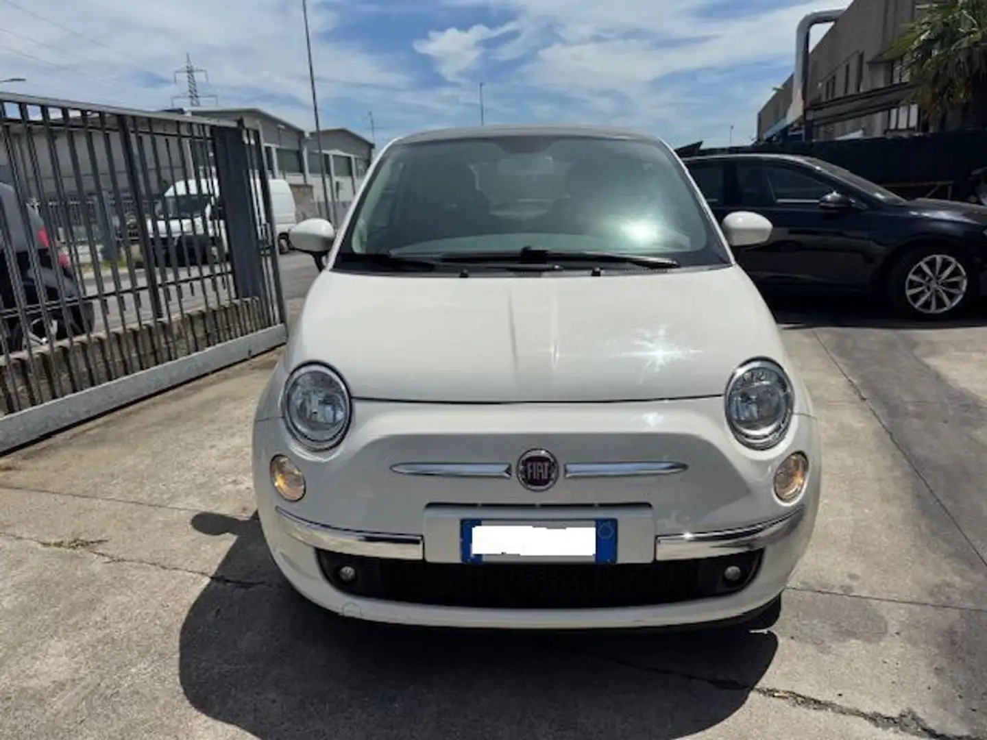 Fiat 500 1.2 Lounge TETTO PANORAMICO!! Blanc - 2