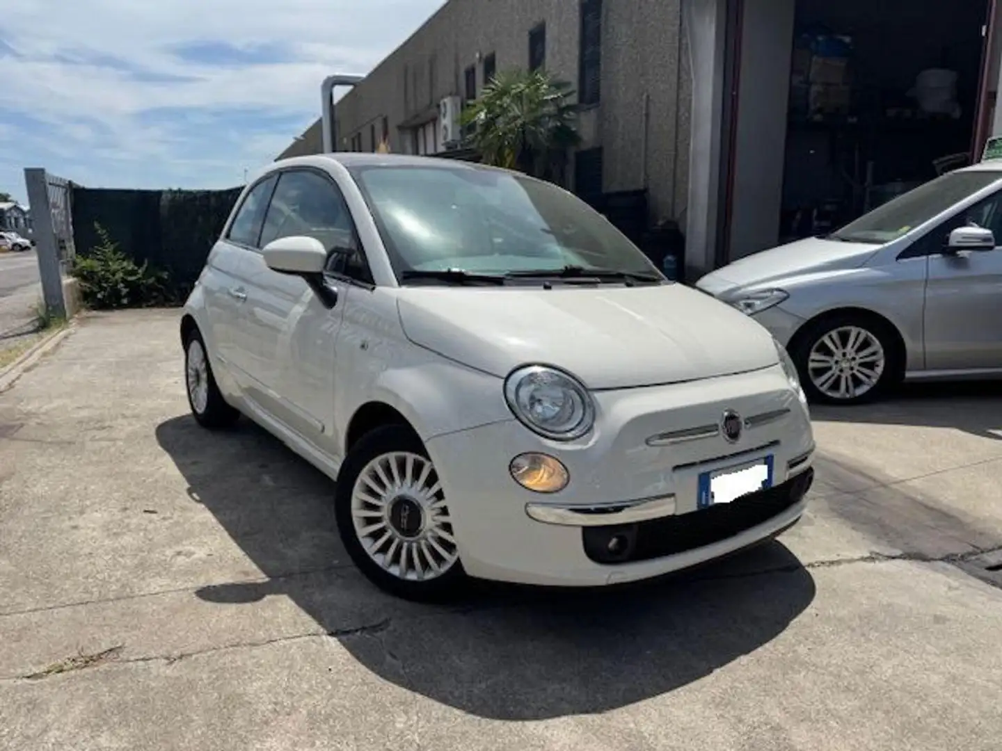 Fiat 500 1.2 Lounge TETTO PANORAMICO!! Blanc - 1