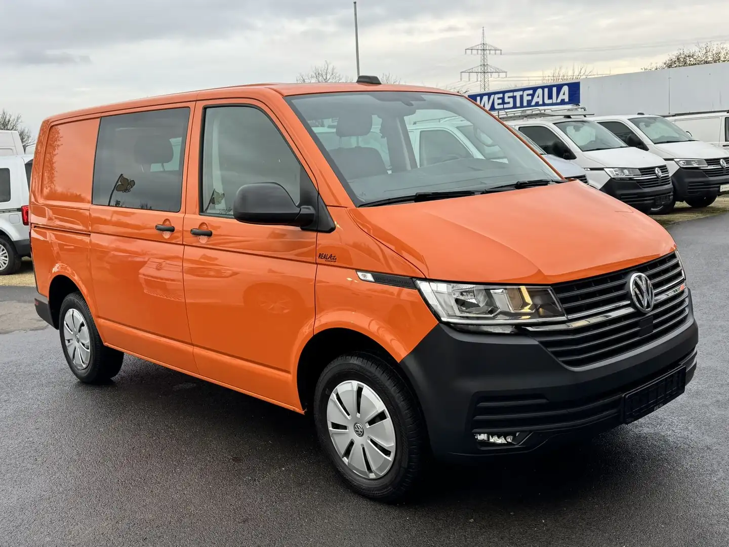 Volkswagen T6 Transporter 6.1 Kasten/Mixto TDI AHK*Kamera Oranje - 2