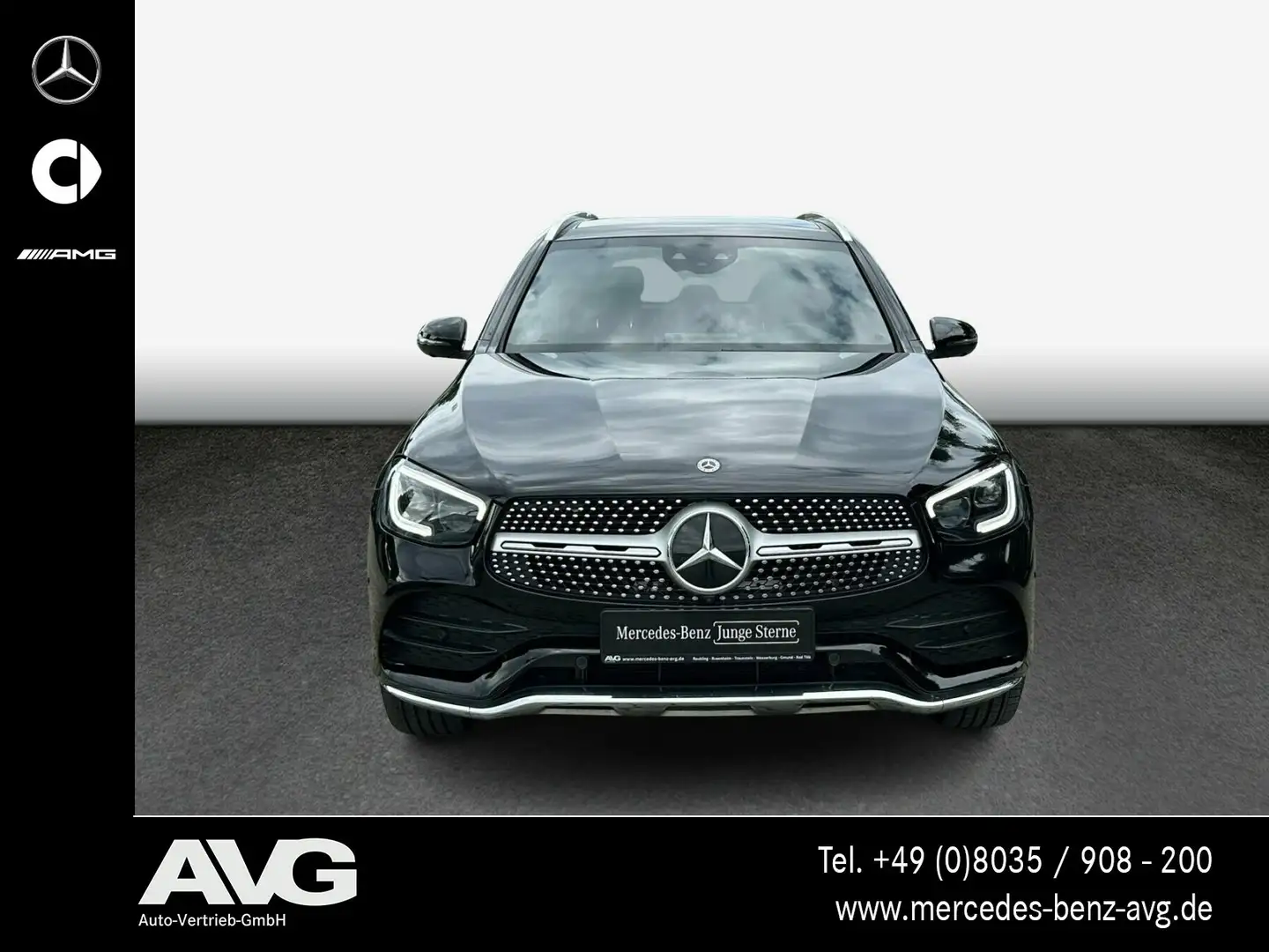 Mercedes-Benz GLC 400 GLC 400 d 4MATIC AMG Line PANO Keyless 360° LED Black - 2
