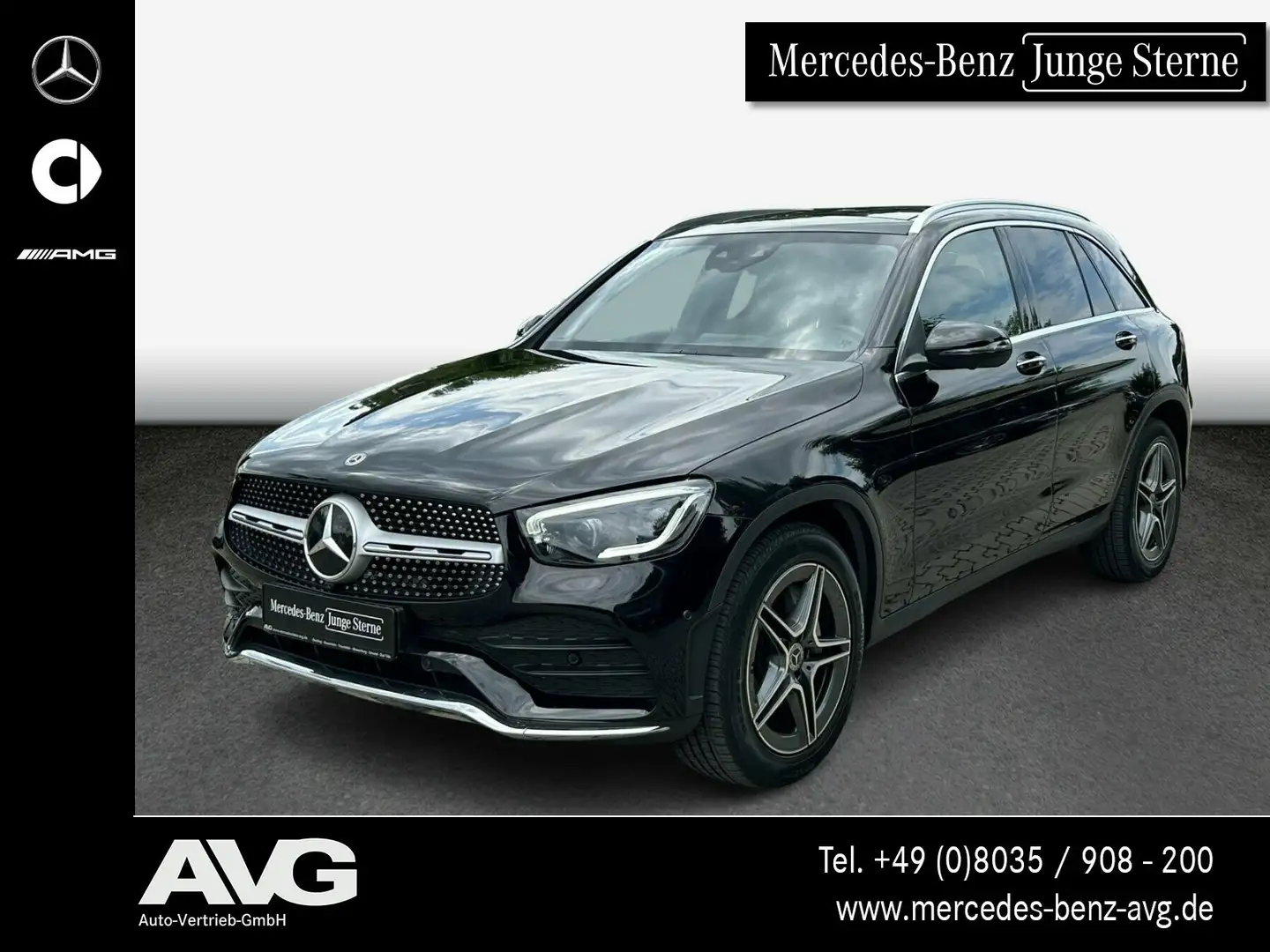 Mercedes-Benz GLC 400 GLC 400 d 4MATIC AMG Line PANO Keyless 360° LED Black - 1