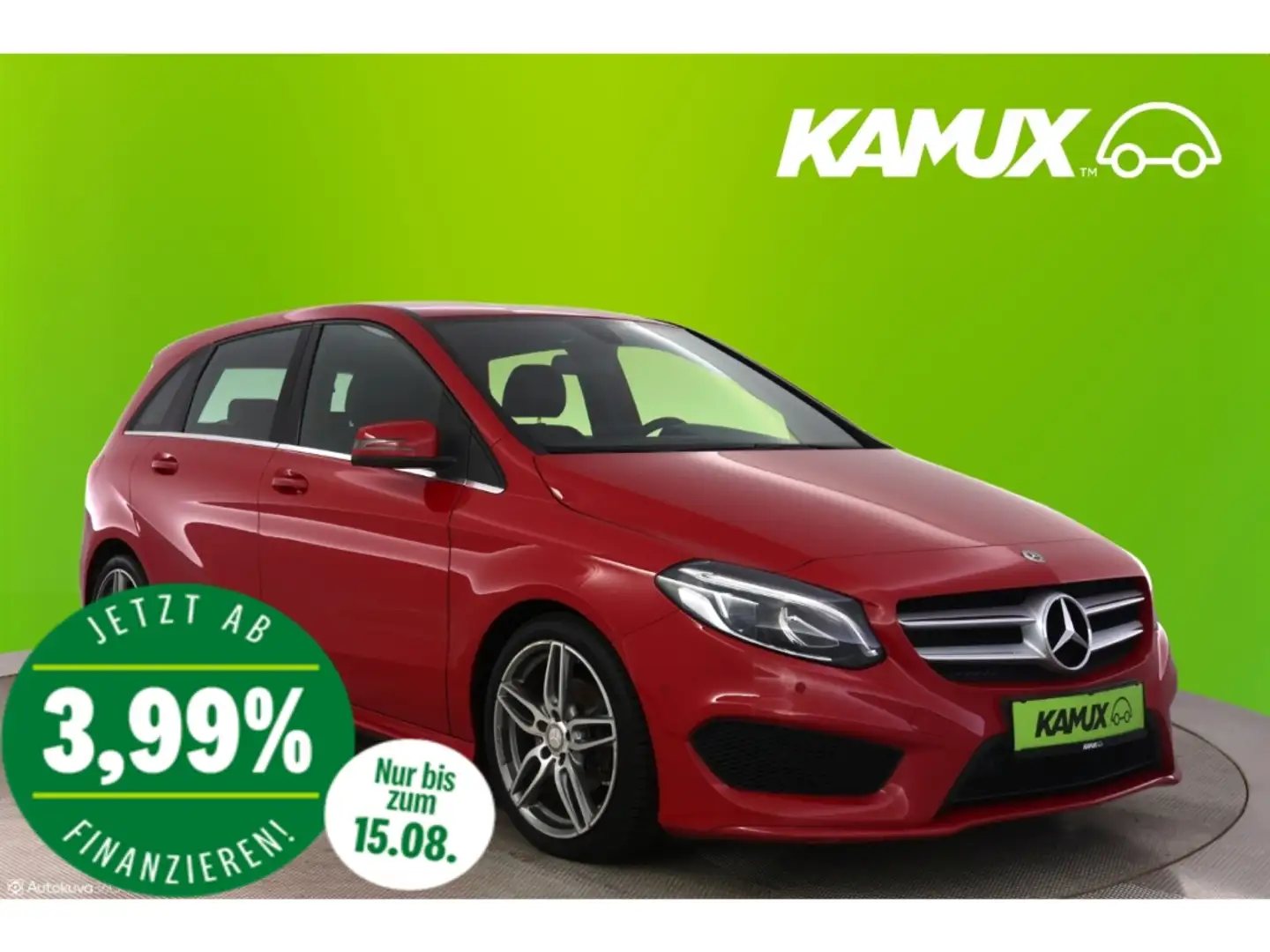 Mercedes-Benz B 180 d 7G-DCT AMG Line+LED+NAVI+KAMERA+SHZ Rot - 1