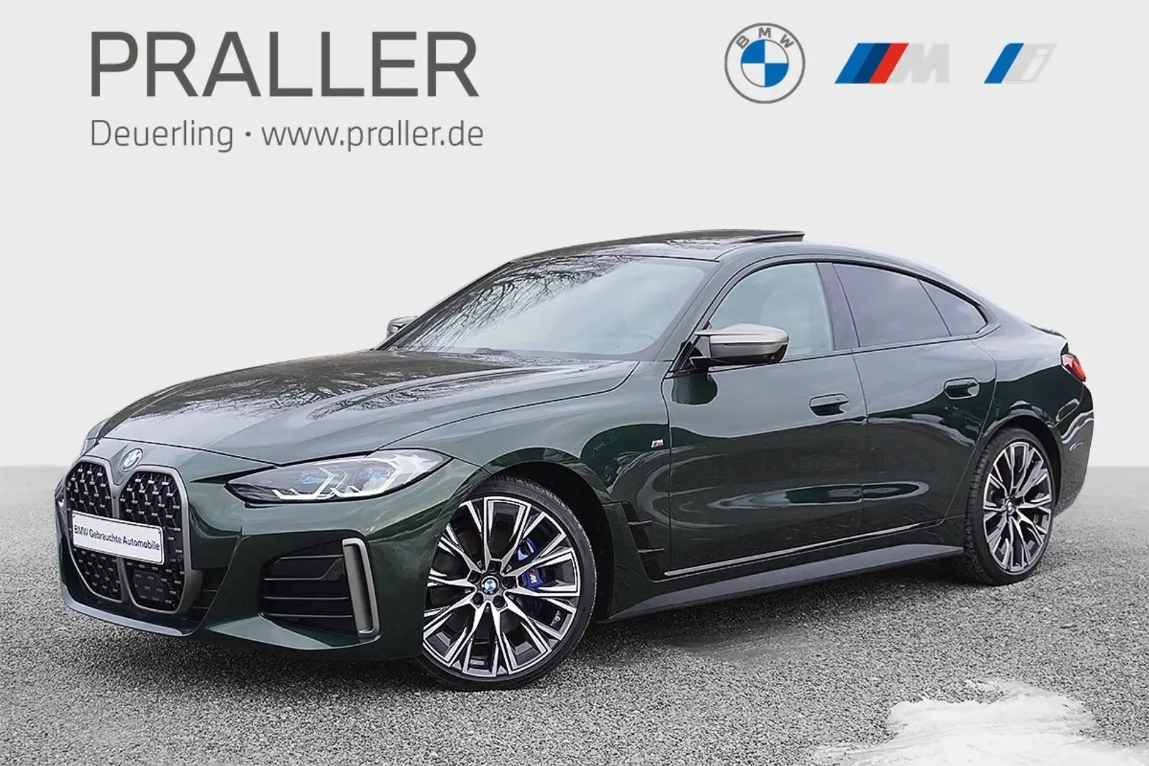 BMW 440 M440i xDrive Gran Coupé Head-Up Standheizung Glasd Grün - 1
