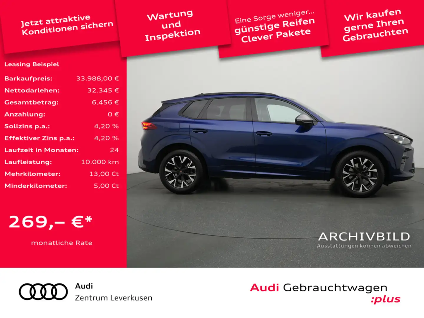 CUPRA Terramar LEDER DCC MEMORY SHZ CARPLAY KEYLESS Noir - 2