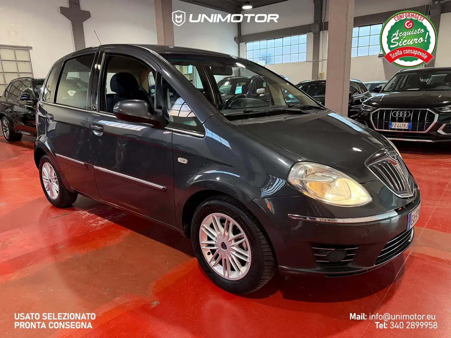 Lancia MUSA Diva 1.4 8v 77cv Manuale Gris - 1