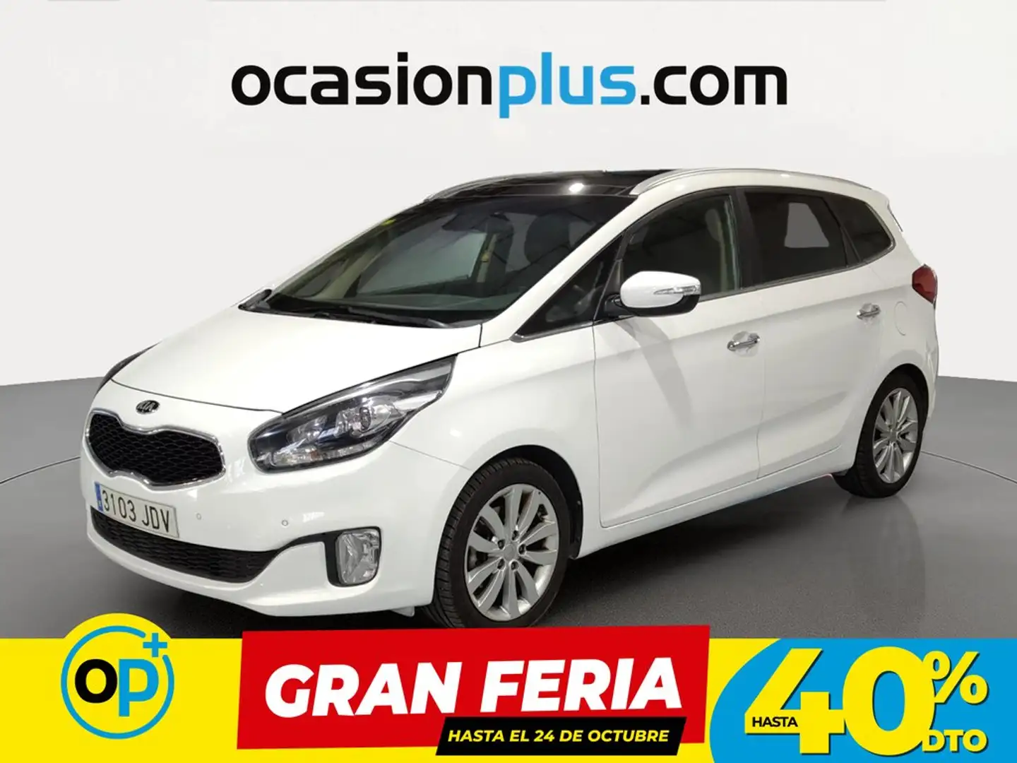 Kia Carens 1.7CRDi Eco-D. Emotion 136 7pl. Blanco - 1