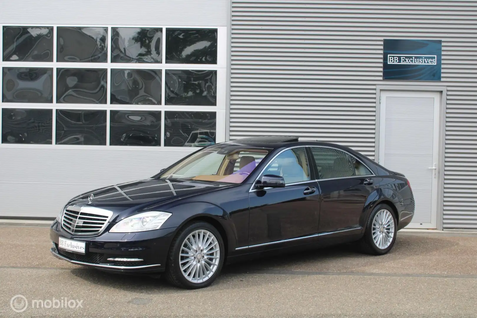 Mercedes-Benz S 500 4-Matic Lang Prestige Plus Blauw - 1