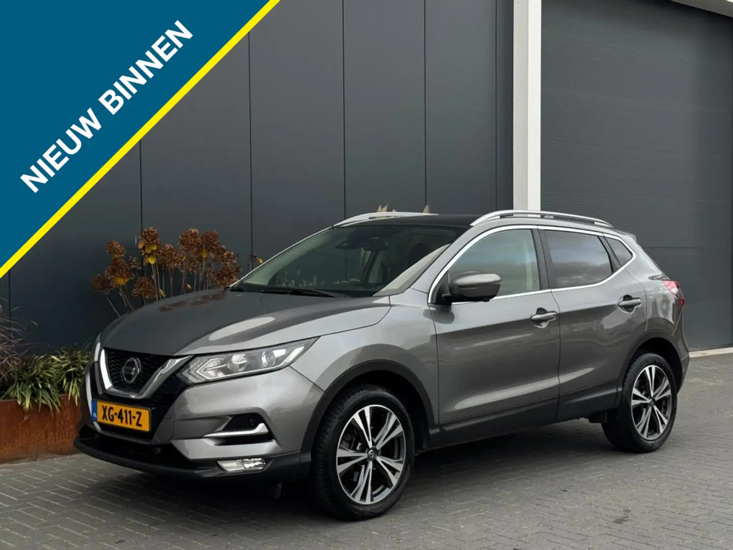 Nissan Qashqai 1.2 N-Connecta FULL PANO 360 CAMERA CR CONTROL NAV Gris - 1