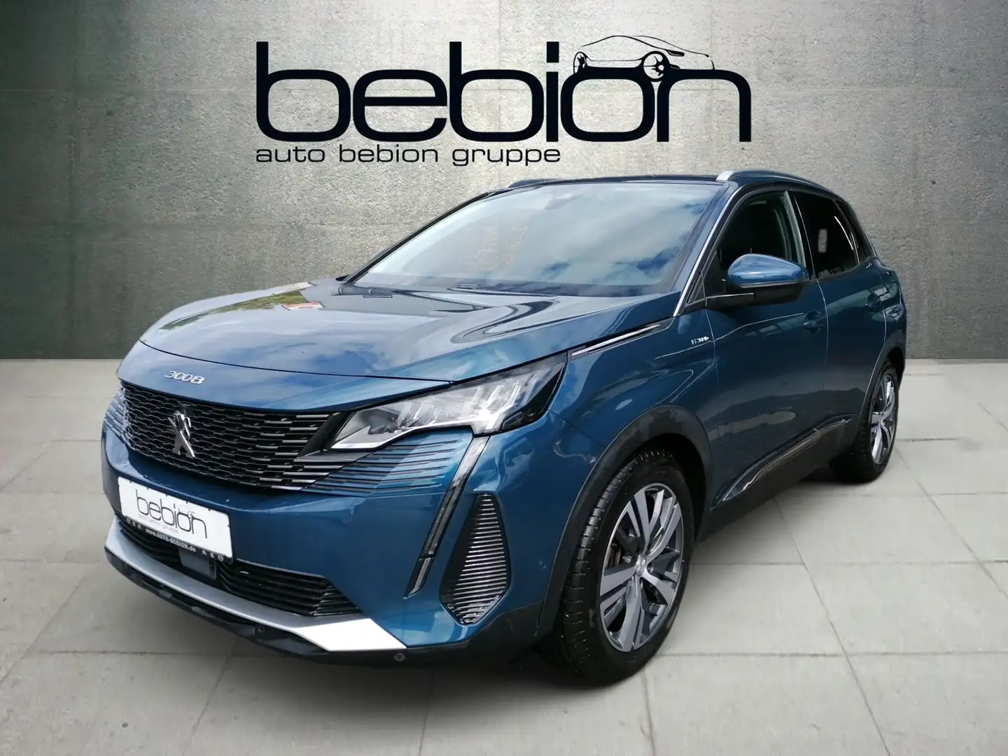 Peugeot 3008 Hybrid 225 (Plug-In) e-EAT8 Allure Pack AHK Bleu - 1