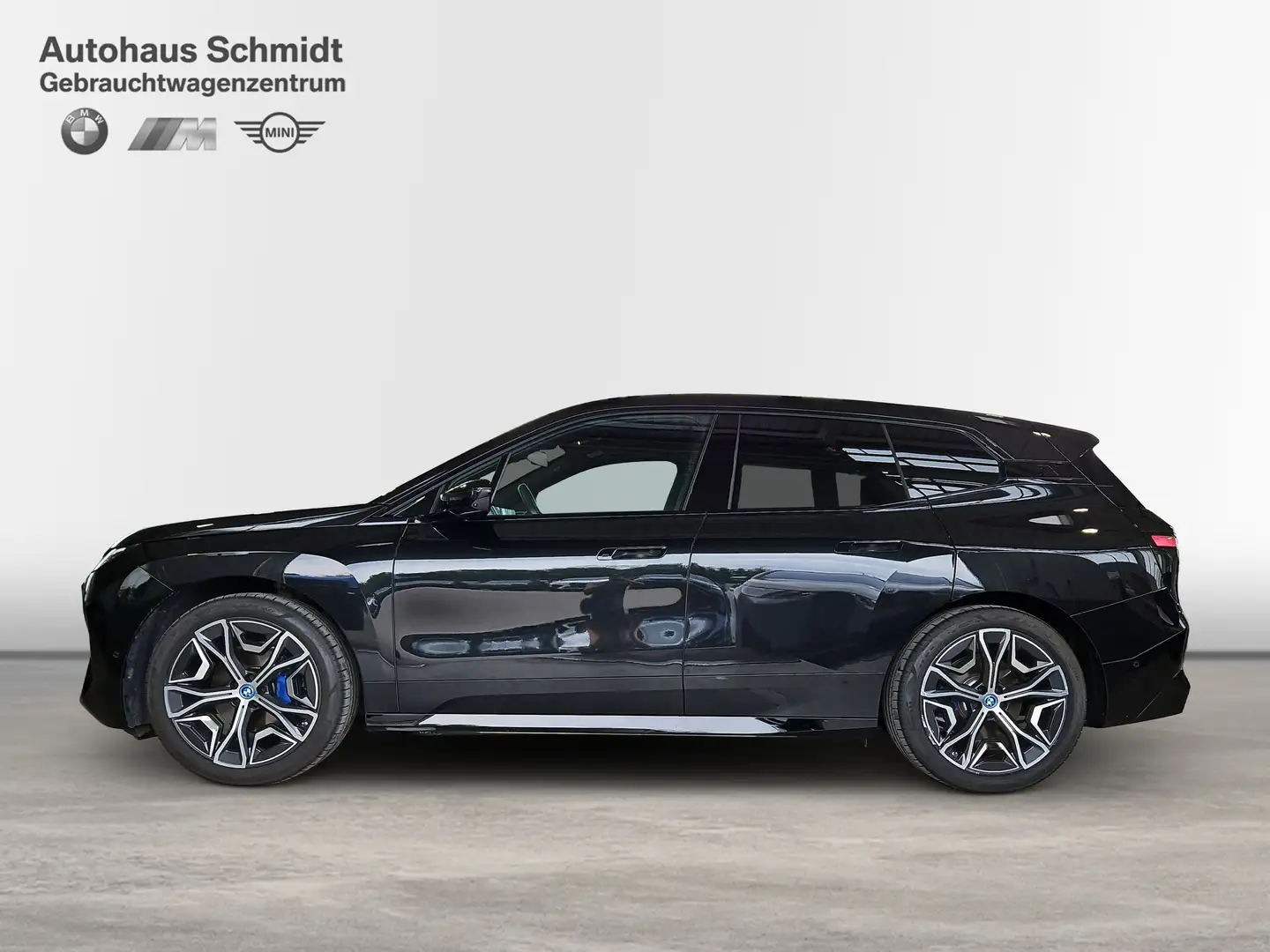 BMW iX xDrive50 682€ netto*Sportpaket*H&K*SkyLounge*AHK*D Schwarz - 2
