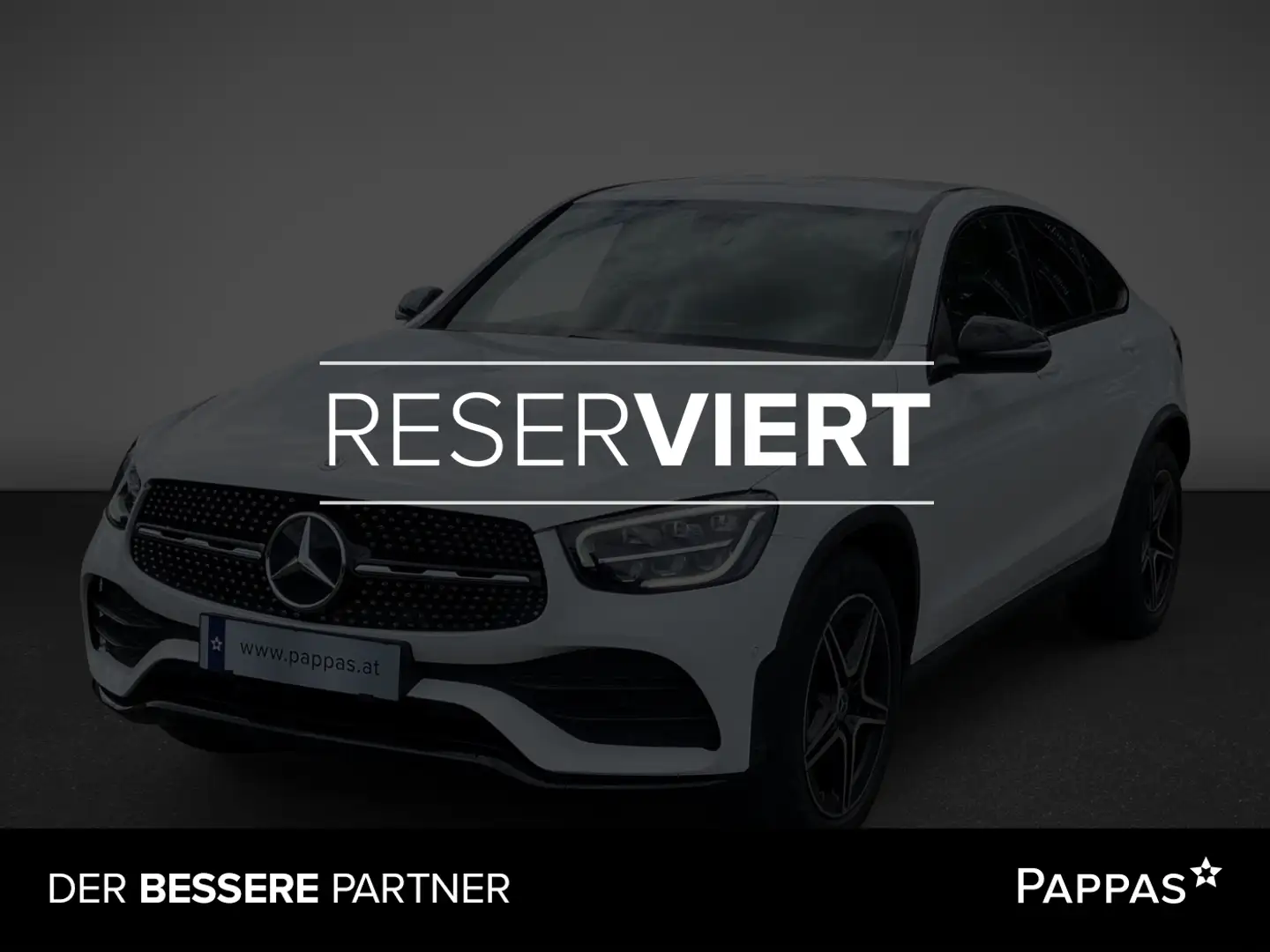 Mercedes-Benz GLC 220 d 4MATIC Coupé *AMG-Line,Night-Paket,Sportfahrwerk Weiß - 1