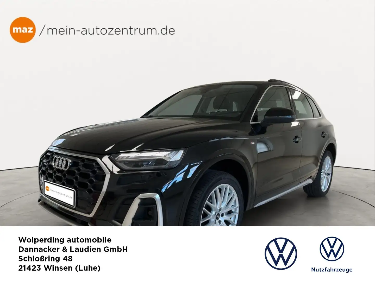 Audi Q5 40 TDI quattro S-tronic S-line Bluetooth Navi Schwarz - 1