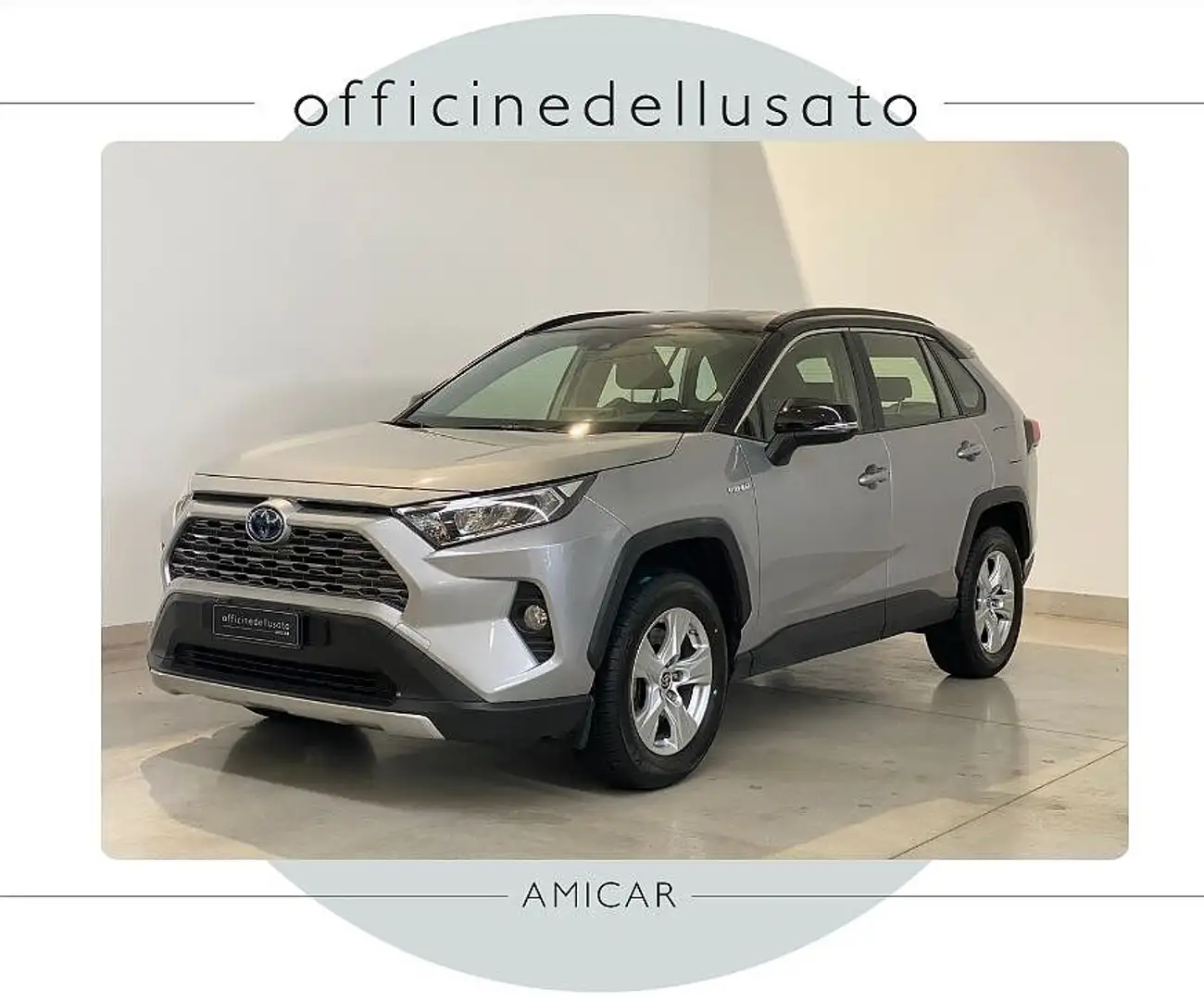 Toyota RAV 4 RAV4 2.5 HV (218CV) E-CVT 2WD Active Ezüst - 1