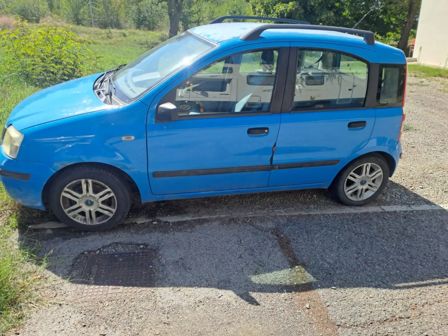 Fiat Panda 5 PORTE MARCIANTE MA BRUTTA DI CARROZZERIA Blu/Azzurro - 1