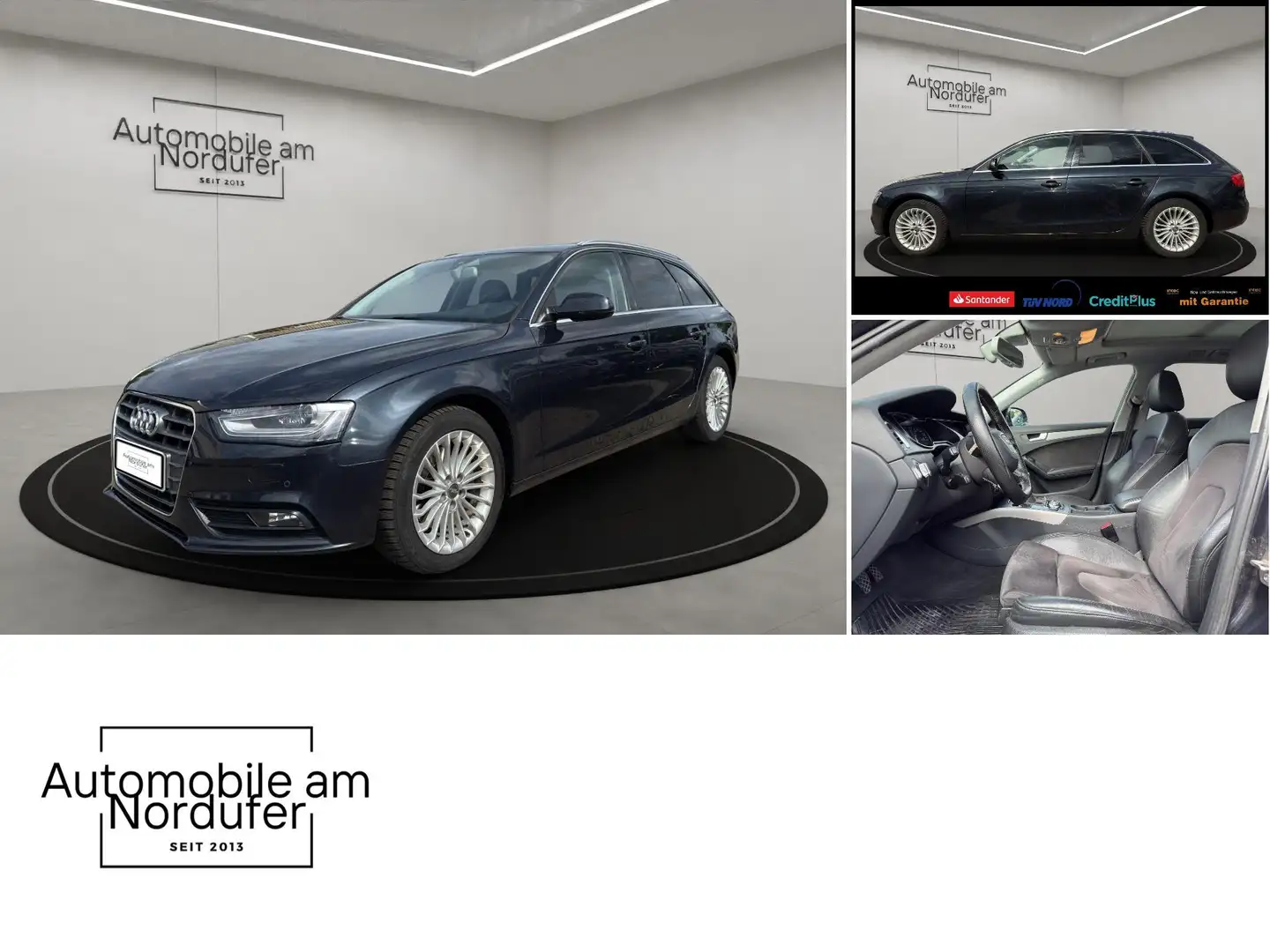 Audi A4 Avant 3.0 TDI V6-2Hand-Scheckheft-Leder-Xenon-Navi Blu/Azzurro - 2